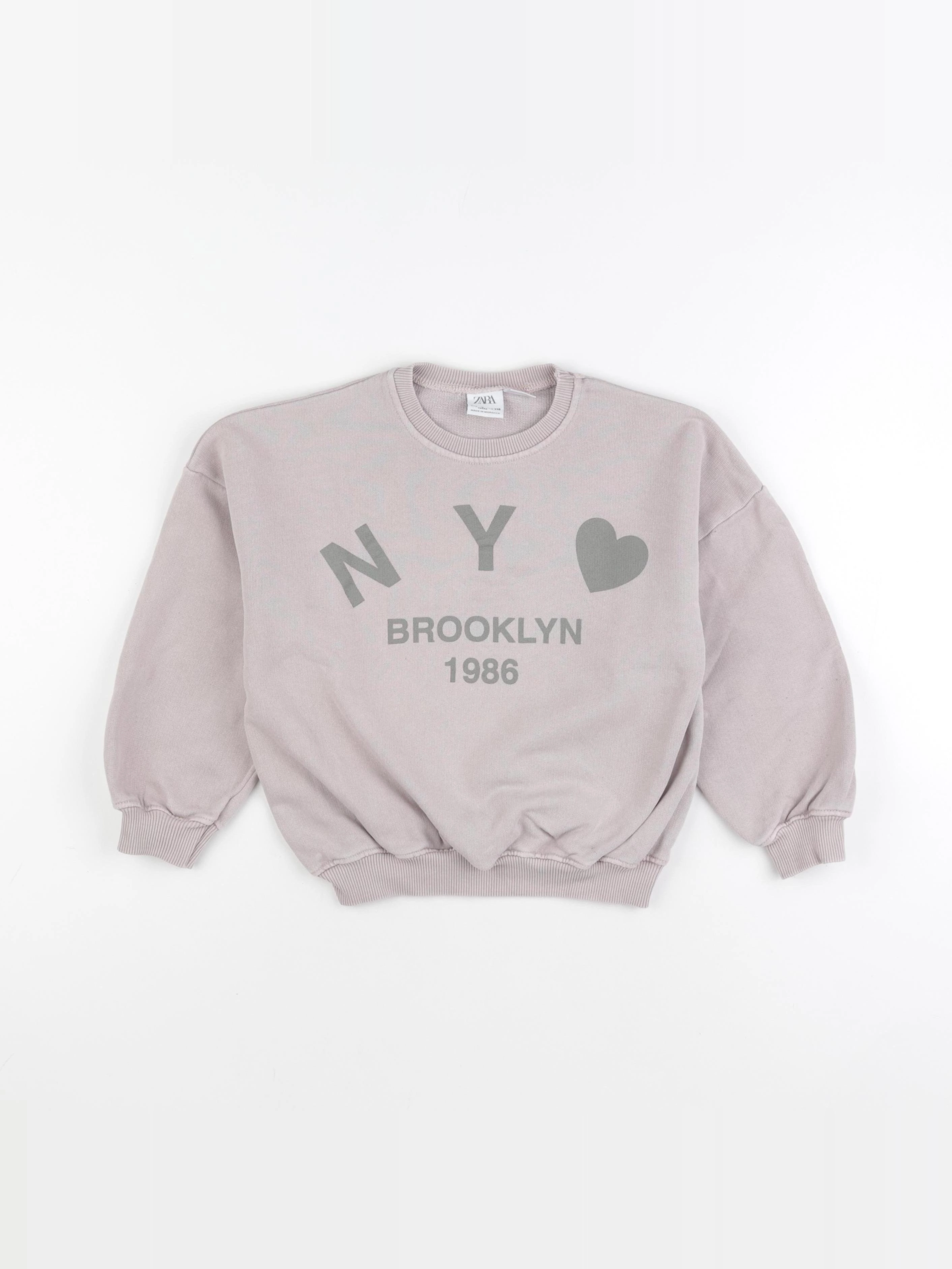 Zara - sweat rose - 6 ans