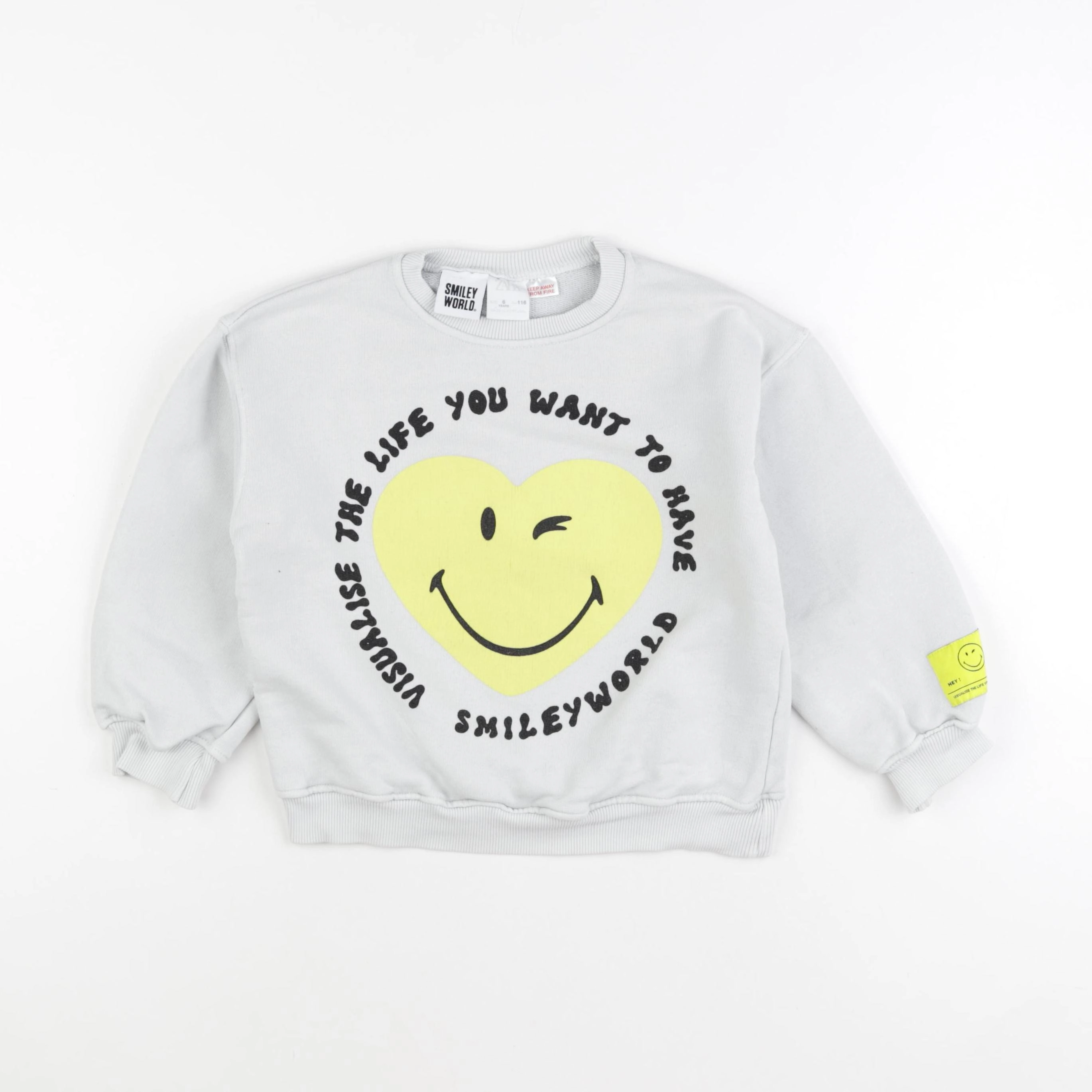 Zara - sweat gris - 6 ans