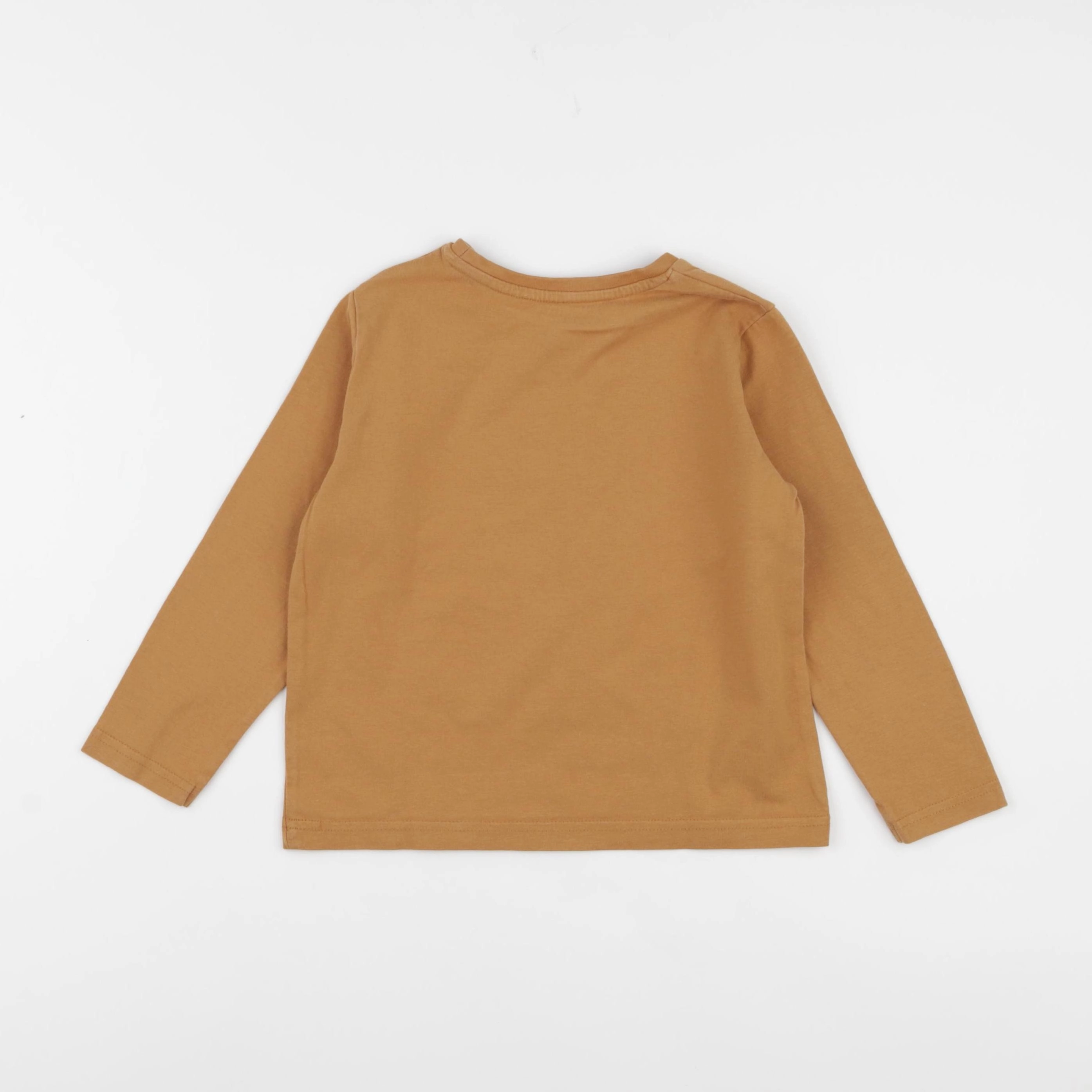 Vertbaudet - tee-shirt marron - 5 ans