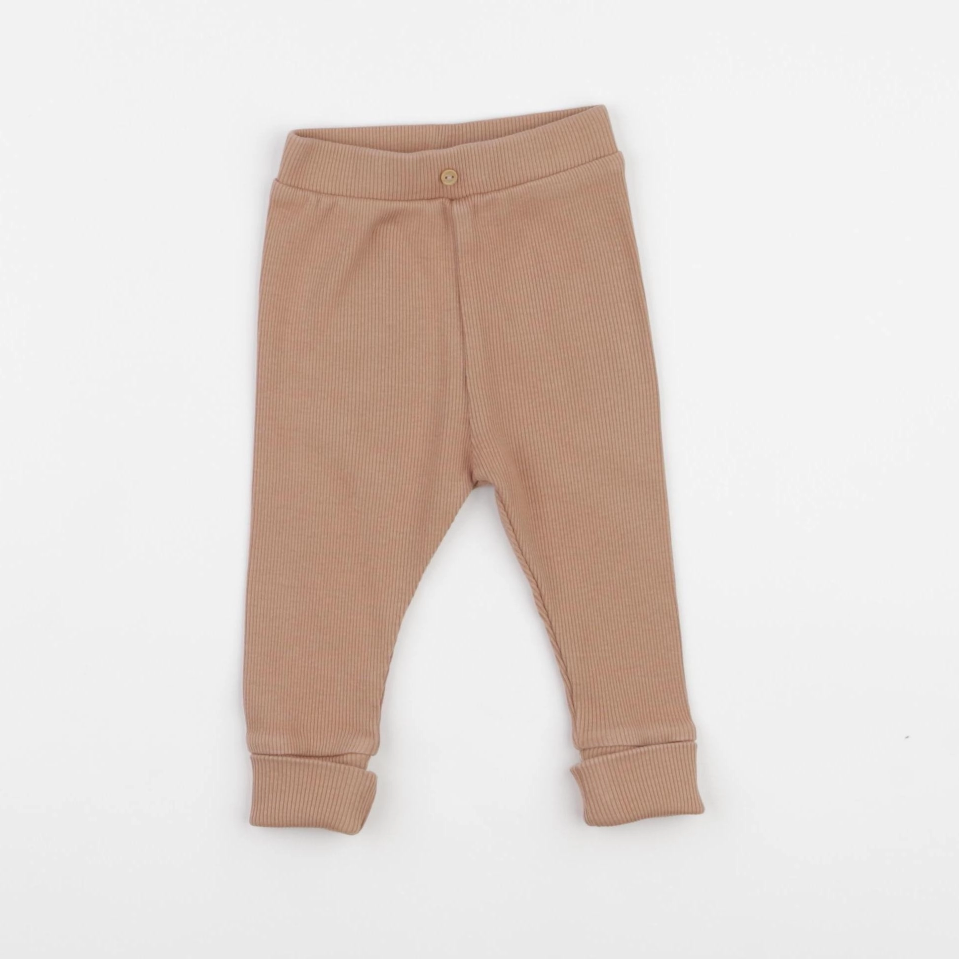 Vertbaudet - legging marron - 6 mois