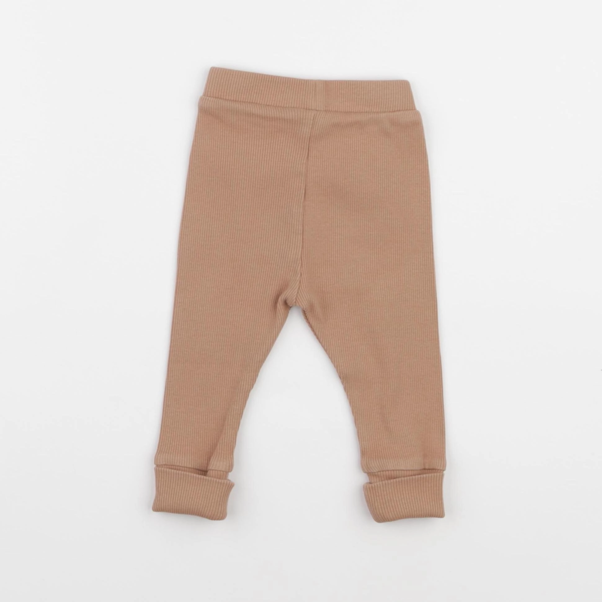 Vertbaudet - legging marron - 6 mois