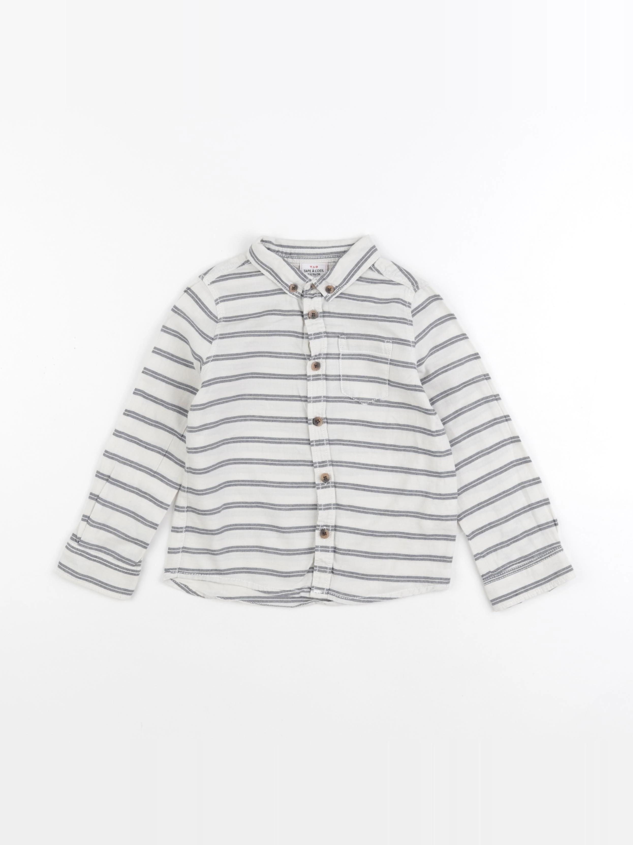 Tape à l'oeil - chemise gris - 3 ans
