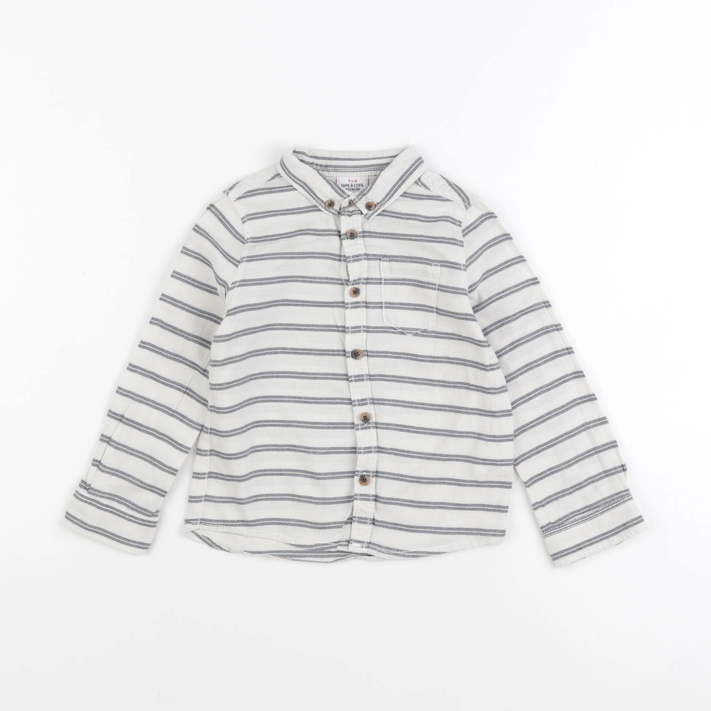 Tape à l'oeil - chemise gris - 3 ans