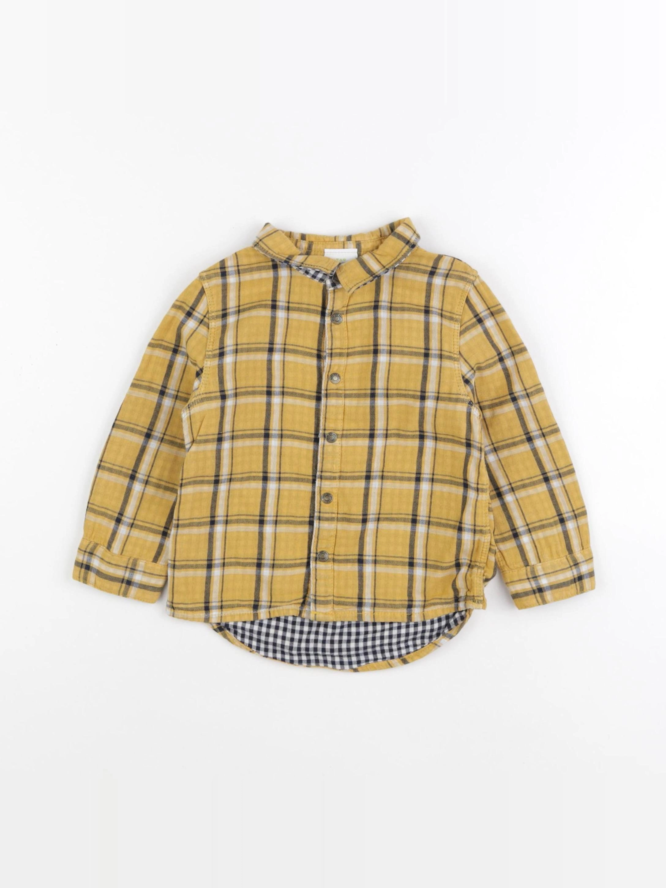 Tape à l'oeil - chemise jaune - 36 mois