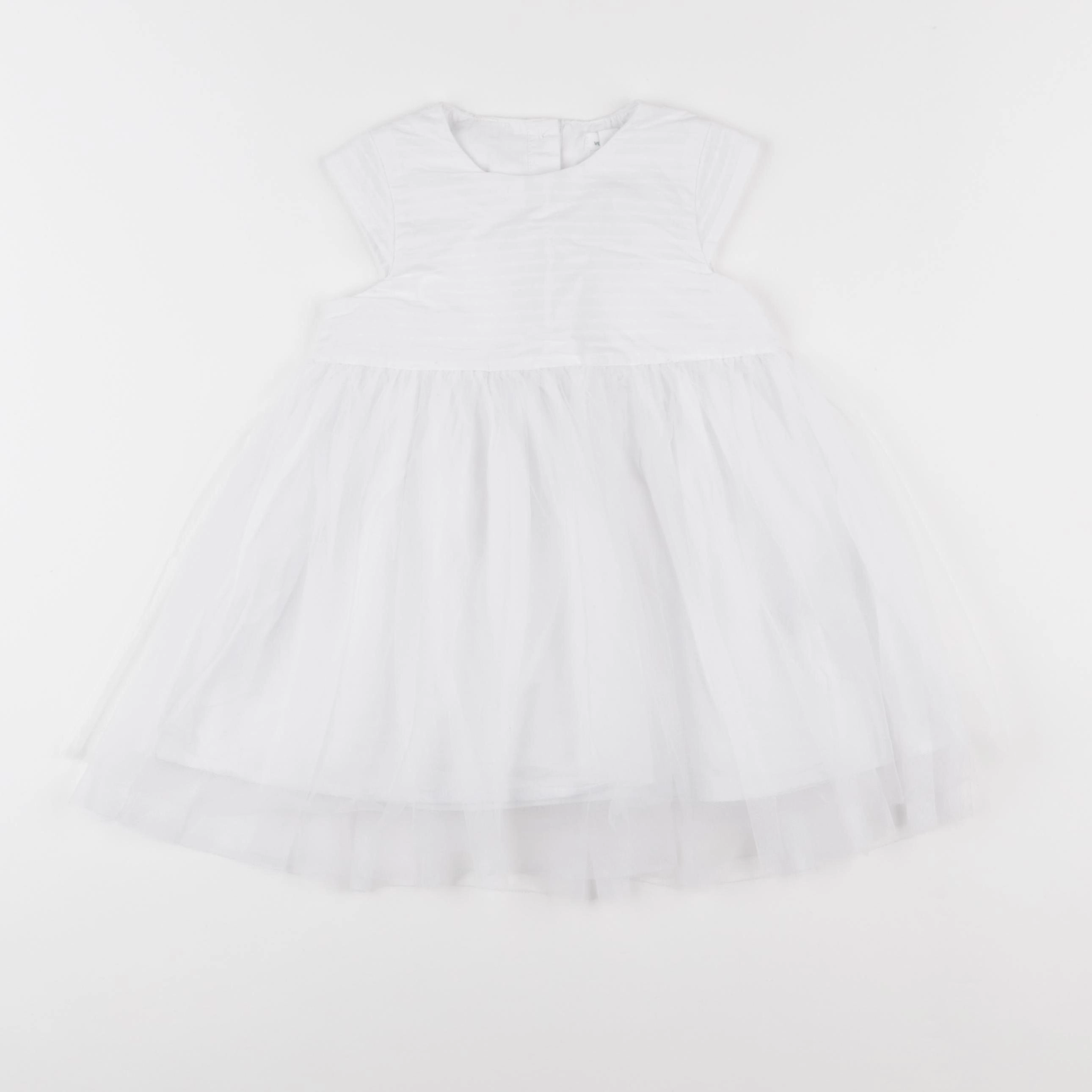 Vertbaudet - robe blanc - 24 mois