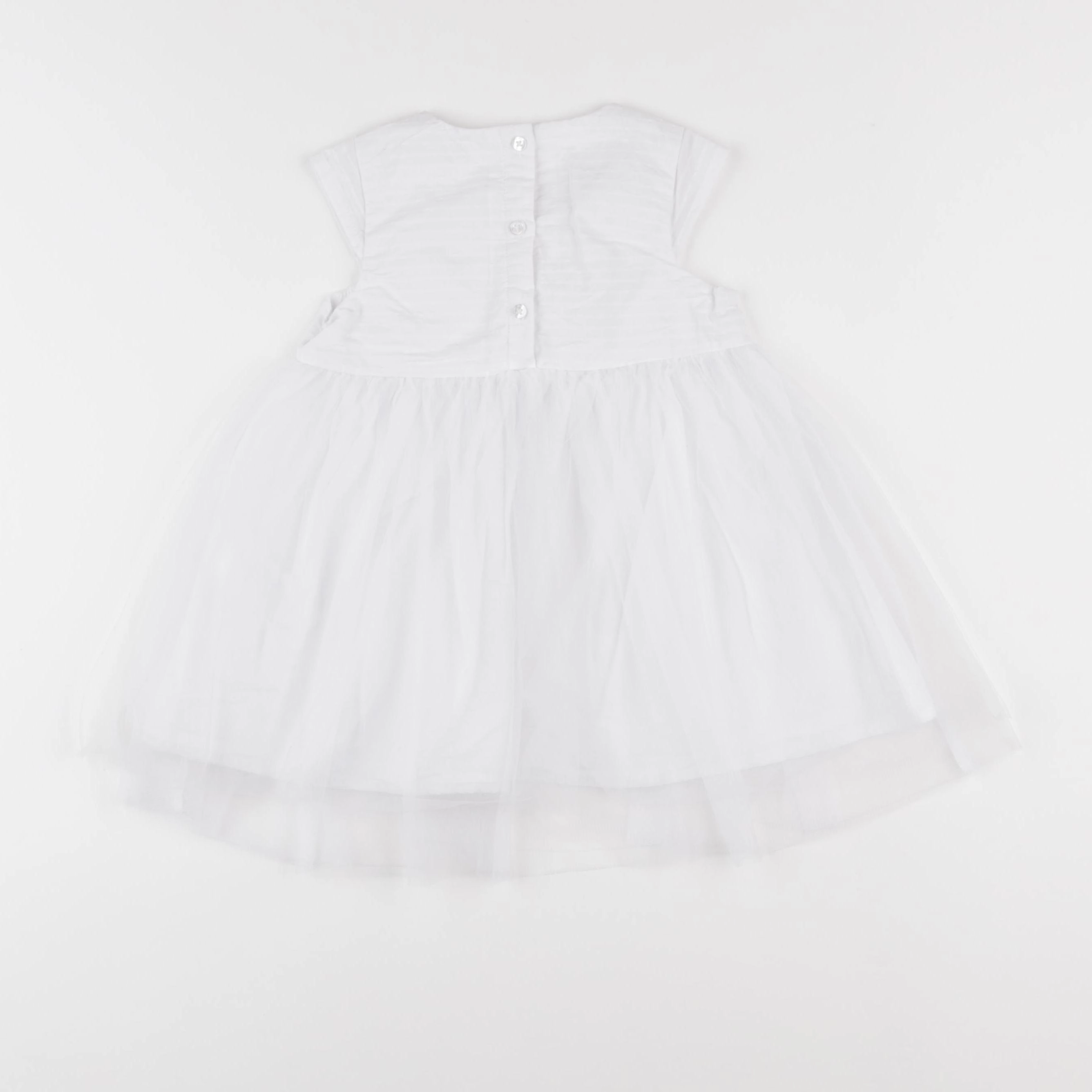 Vertbaudet - robe blanc - 24 mois
