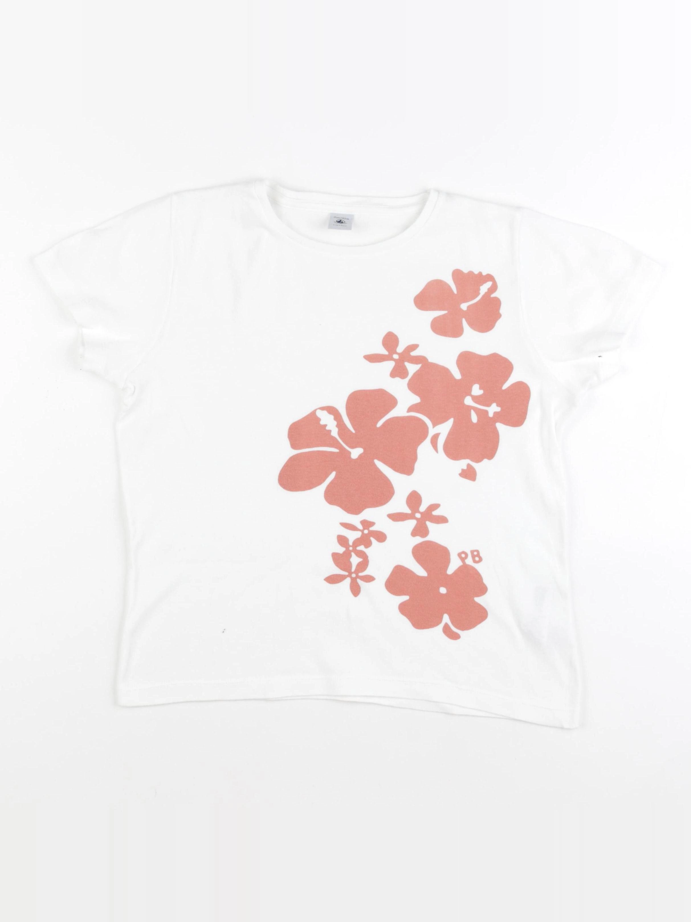 Petit Bateau - tee-shirt blanc - 12 ans