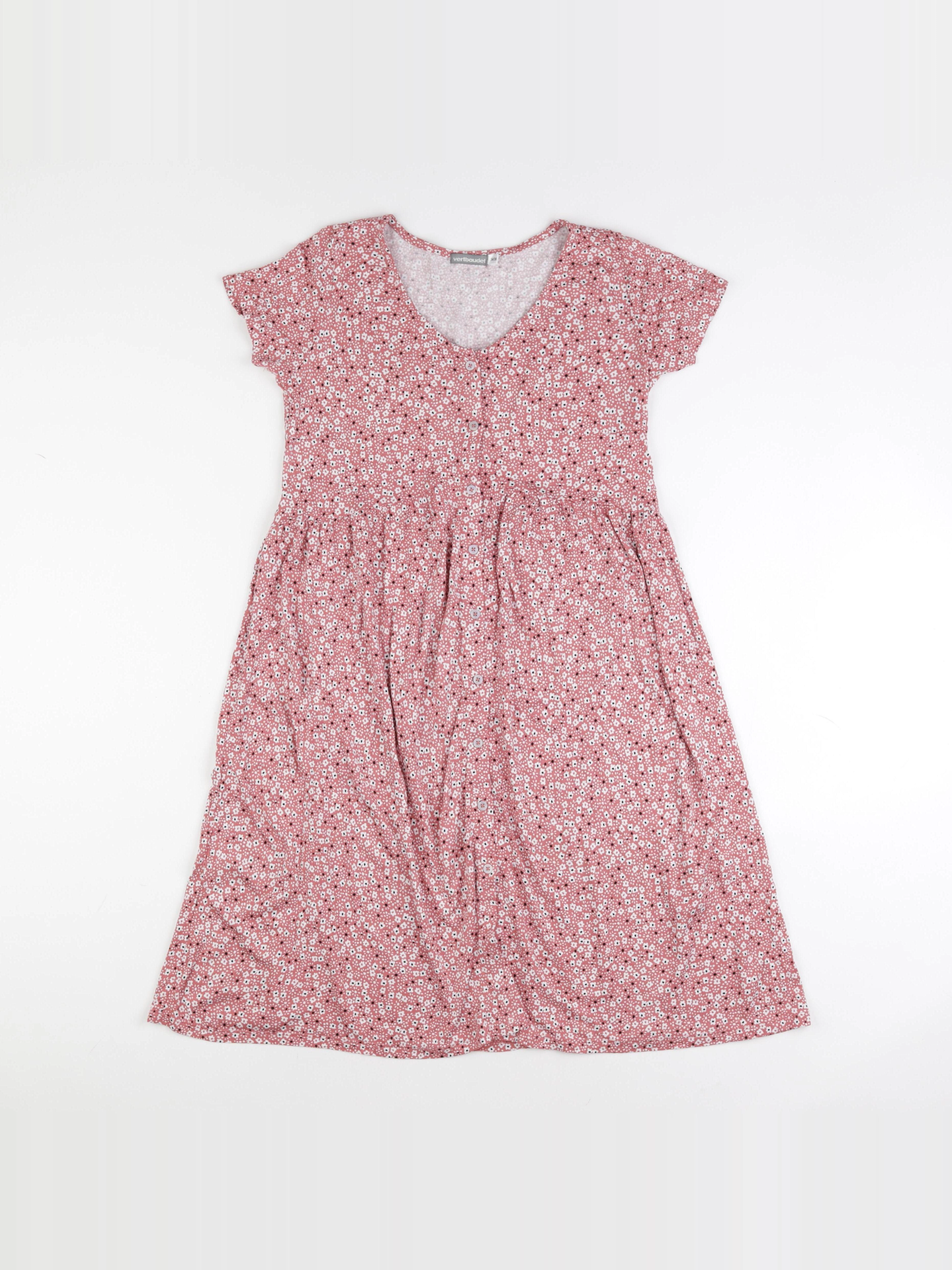 Vertbaudet - robe grossesse rose - 34 à 36