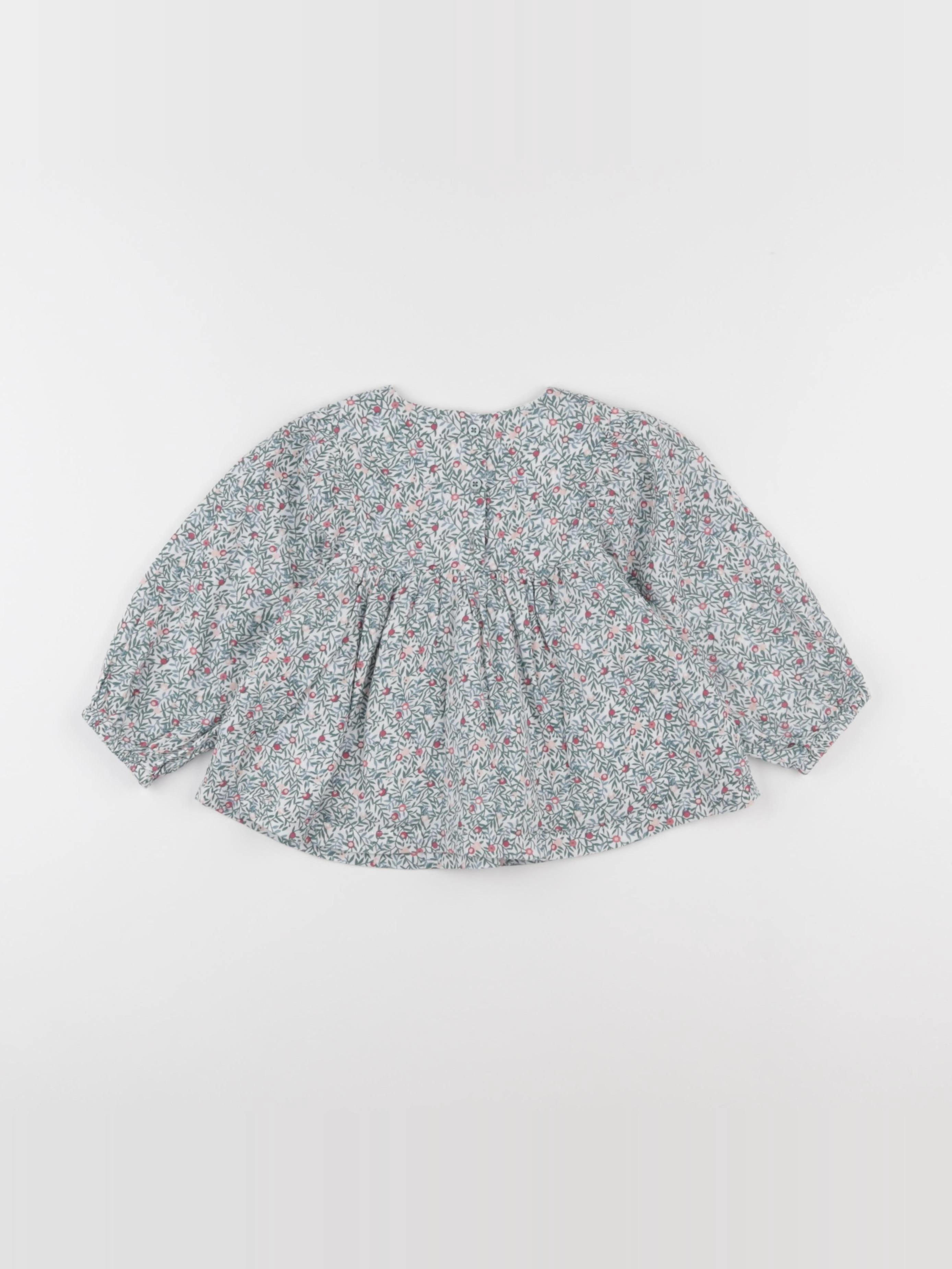 Vertbaudet - blouse multicolore - 24 mois