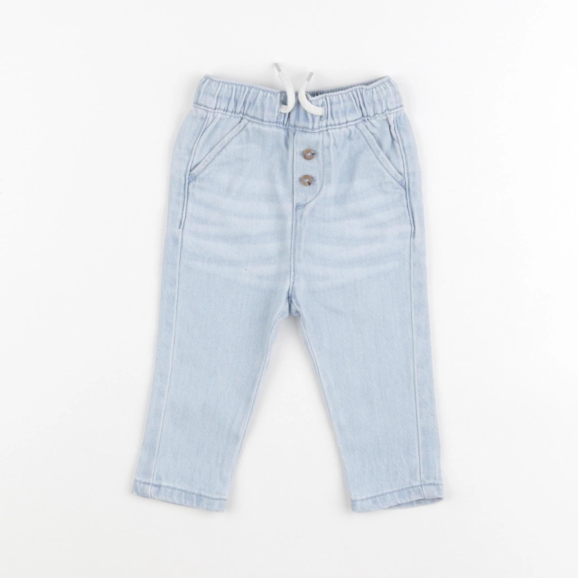 Vertbaudet - jean bleu - 6 mois