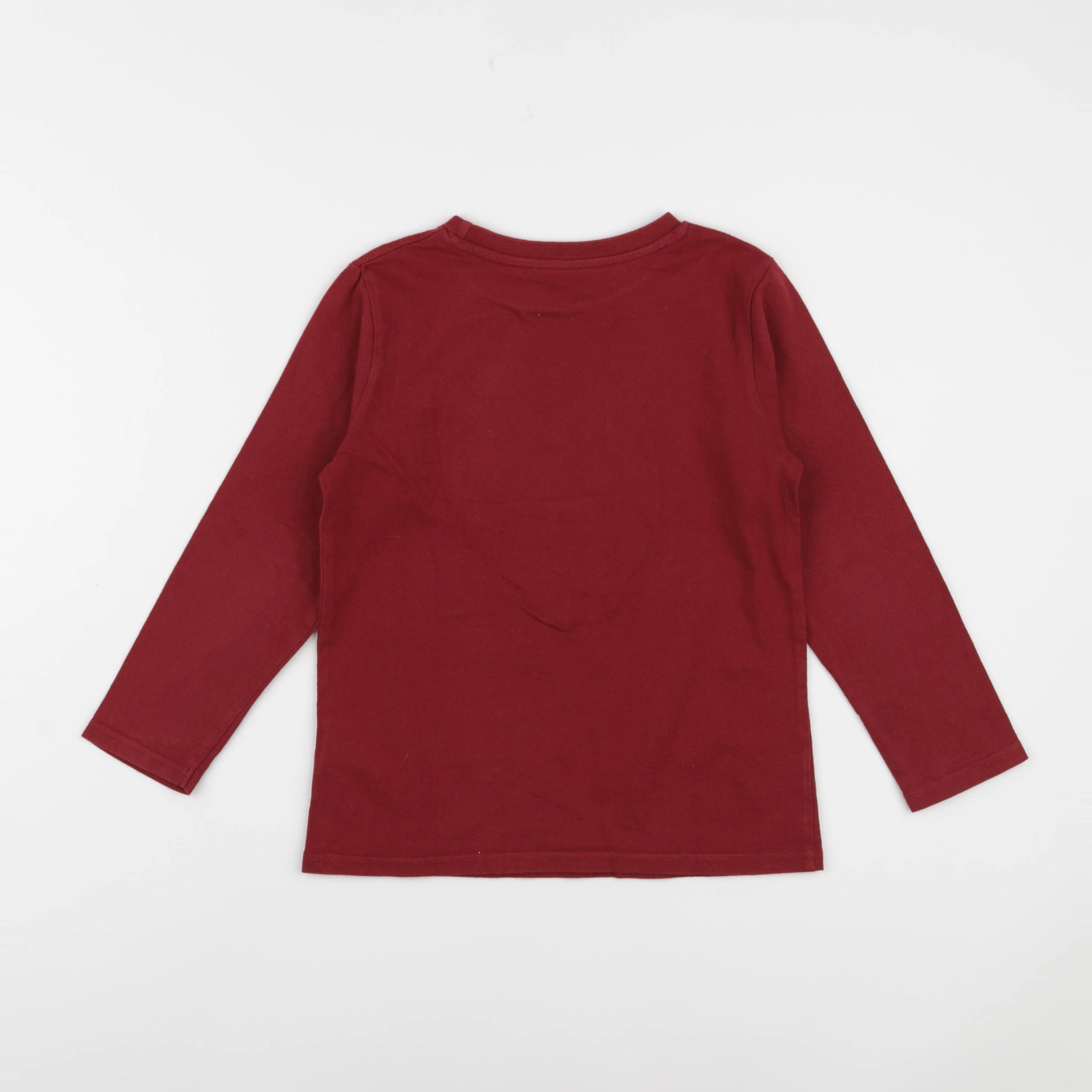 Vertbaudet - tee-shirt rouge - 8 ans