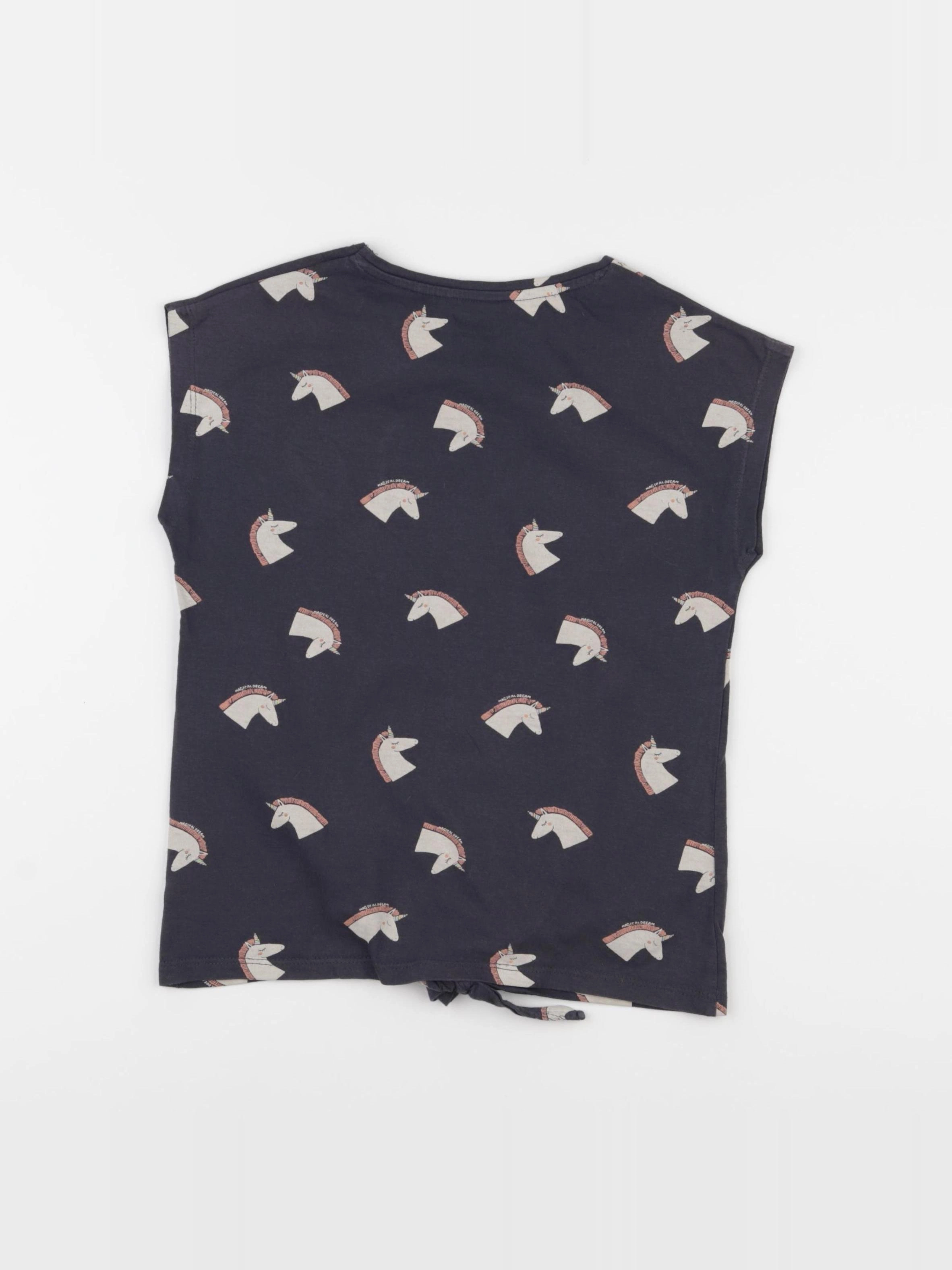 Vertbaudet - tee-shirt gris - 8 ans