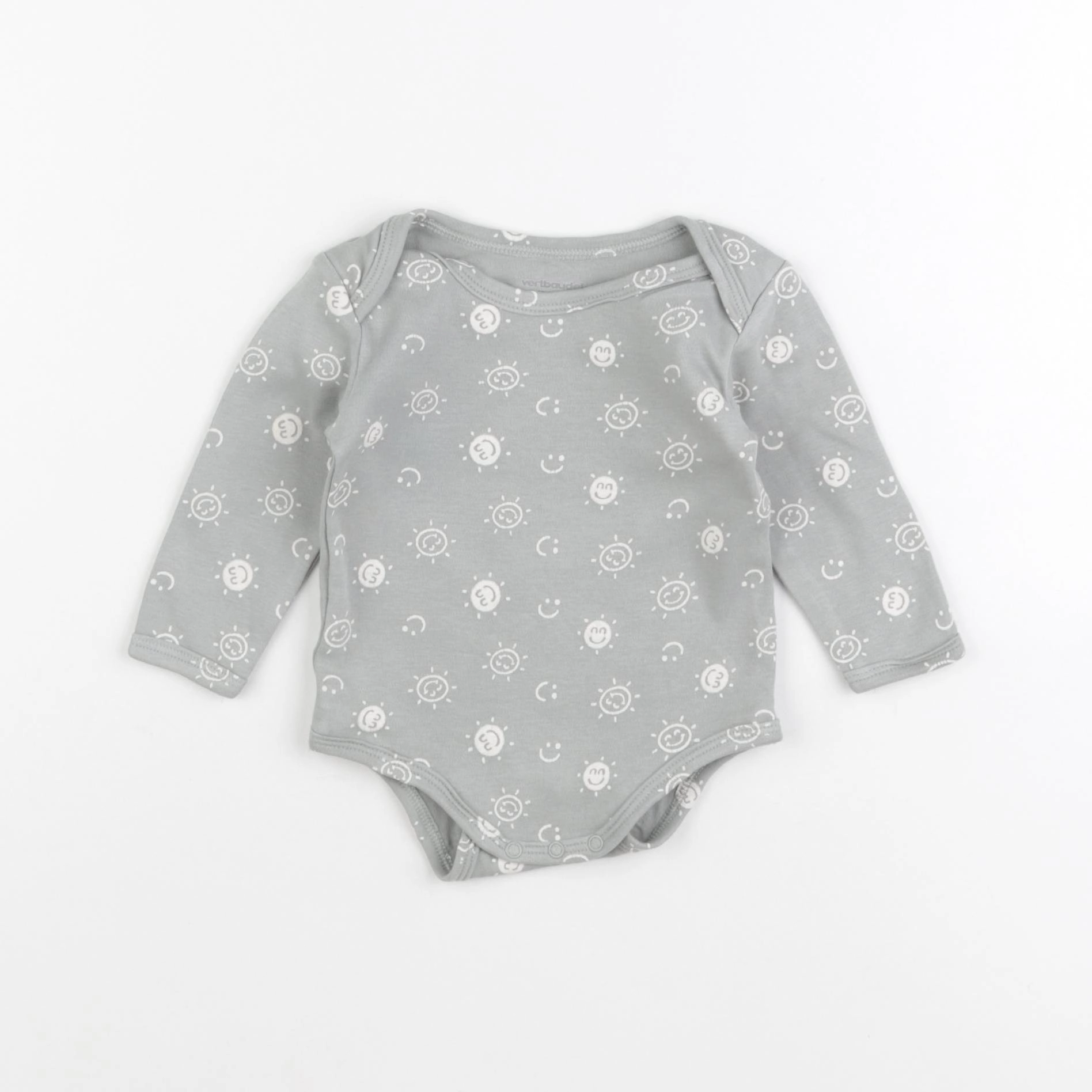 Vertbaudet - body vert - 6 mois