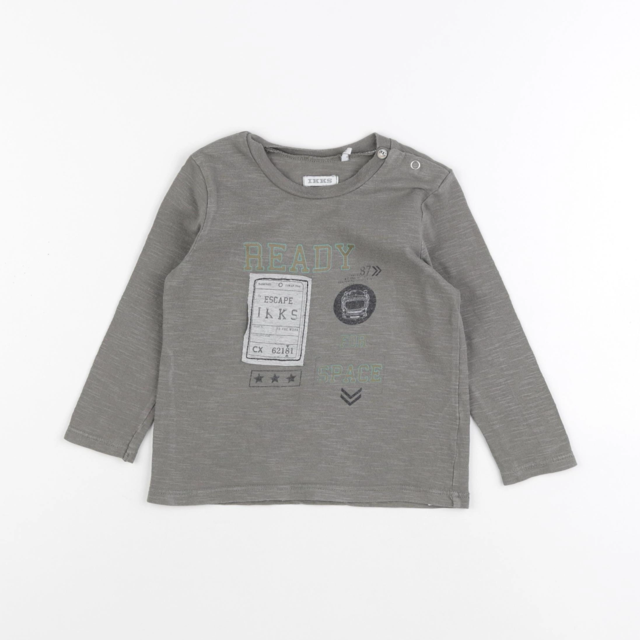 IKKS - tee-shirt vert - 18 mois