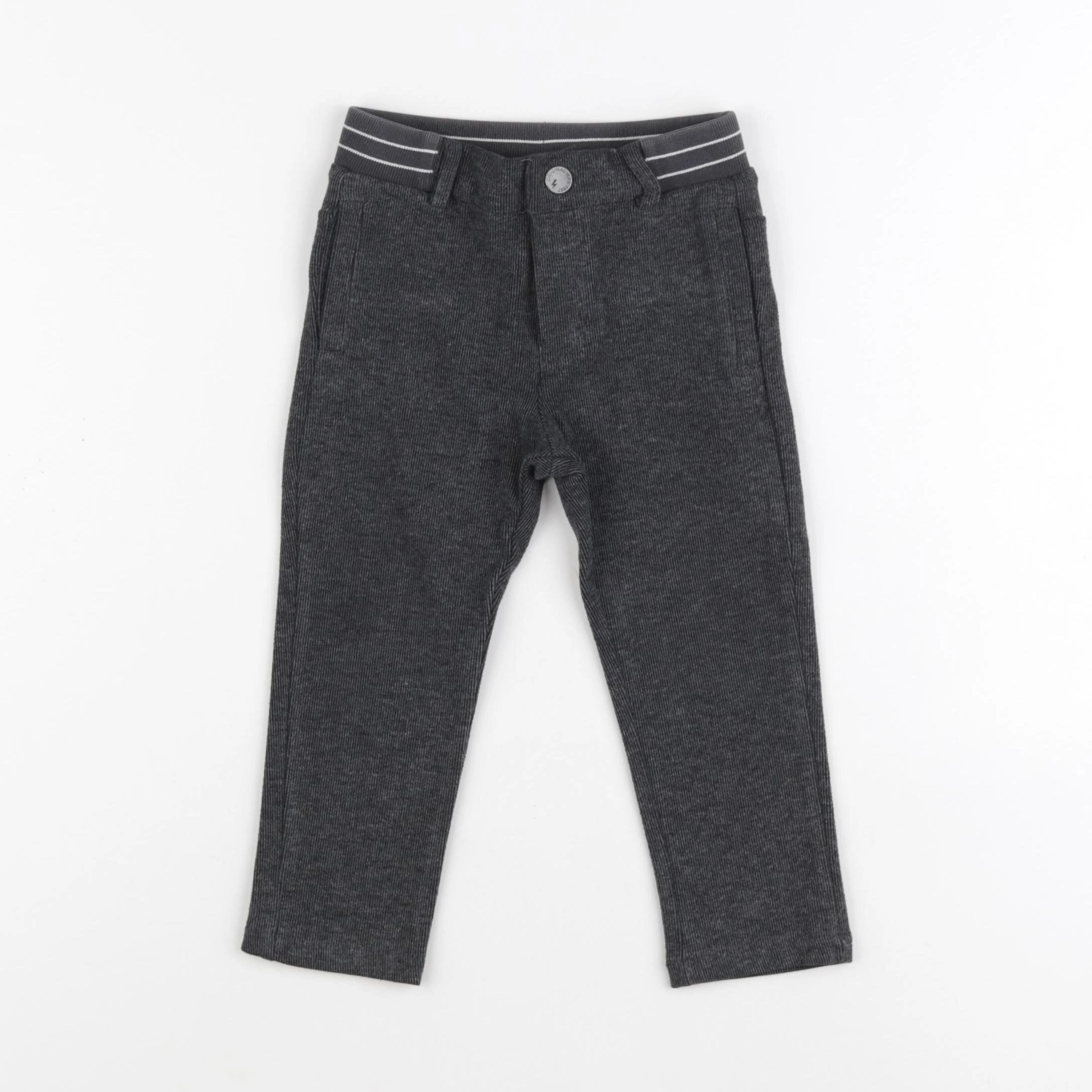 IKKS - pantalon gris - 2 ans