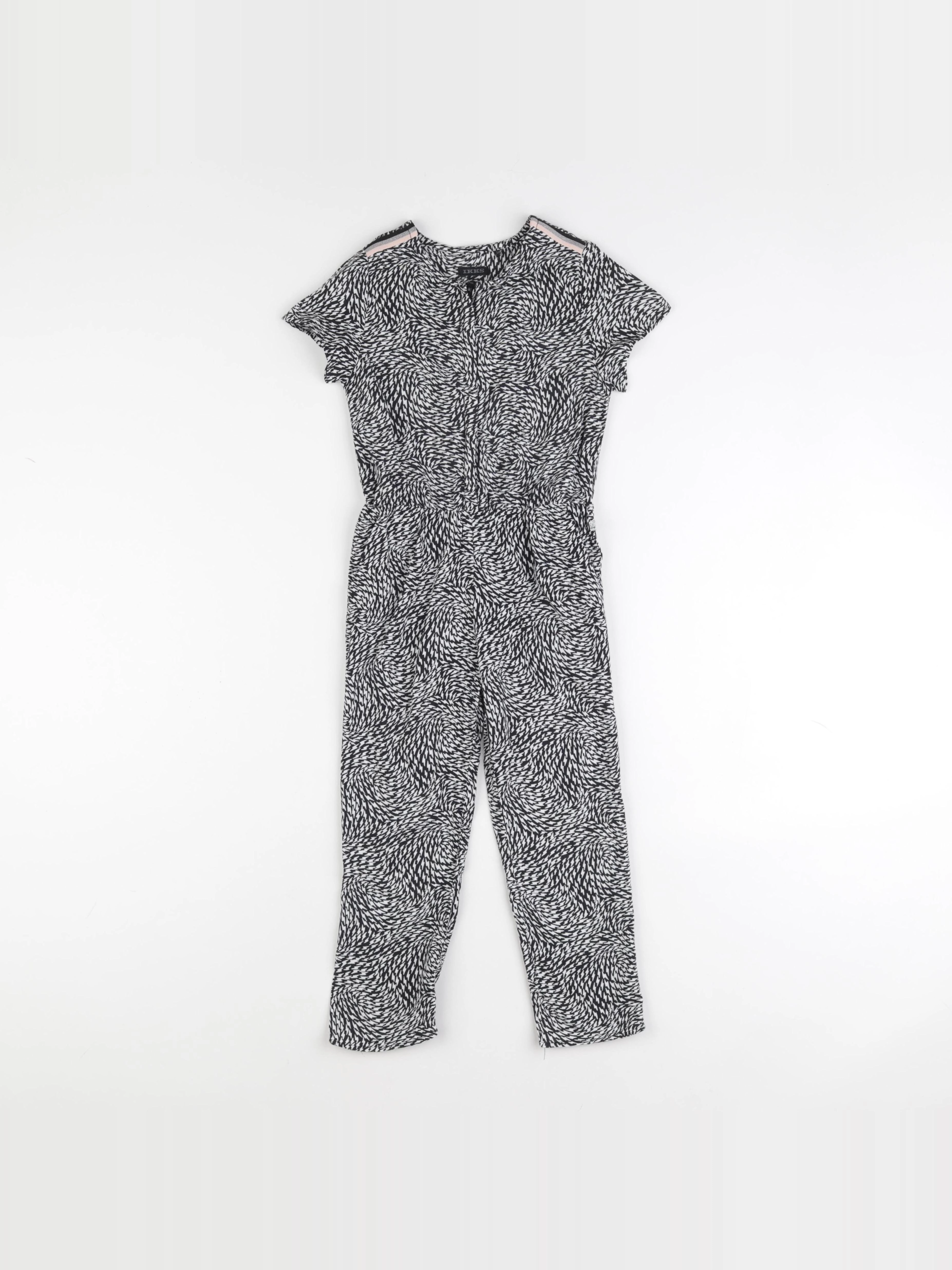 IKKS - combinaison blanc, noir - 5 ans