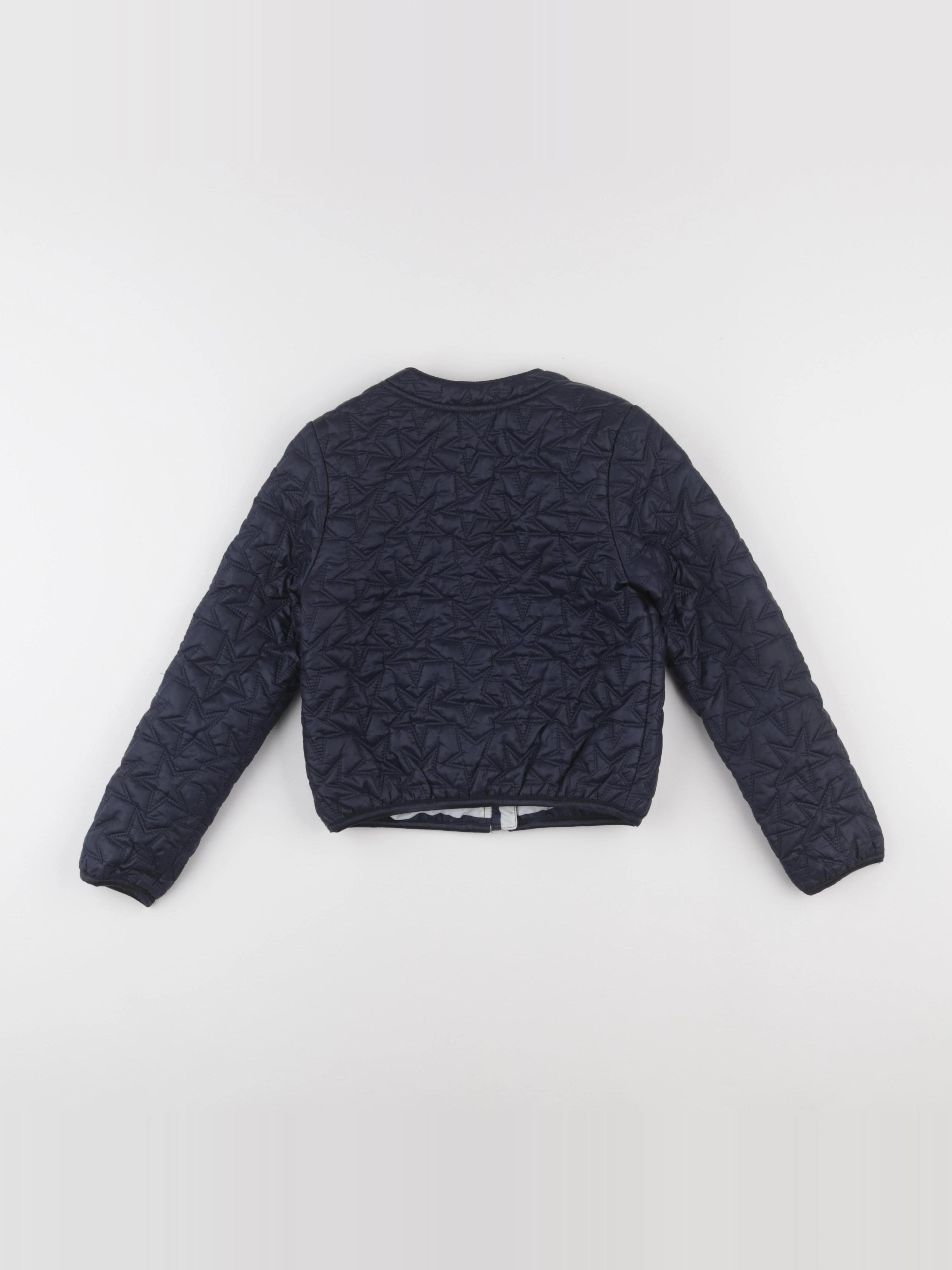 IKKS - doudoune réversible bleu - 8 ans