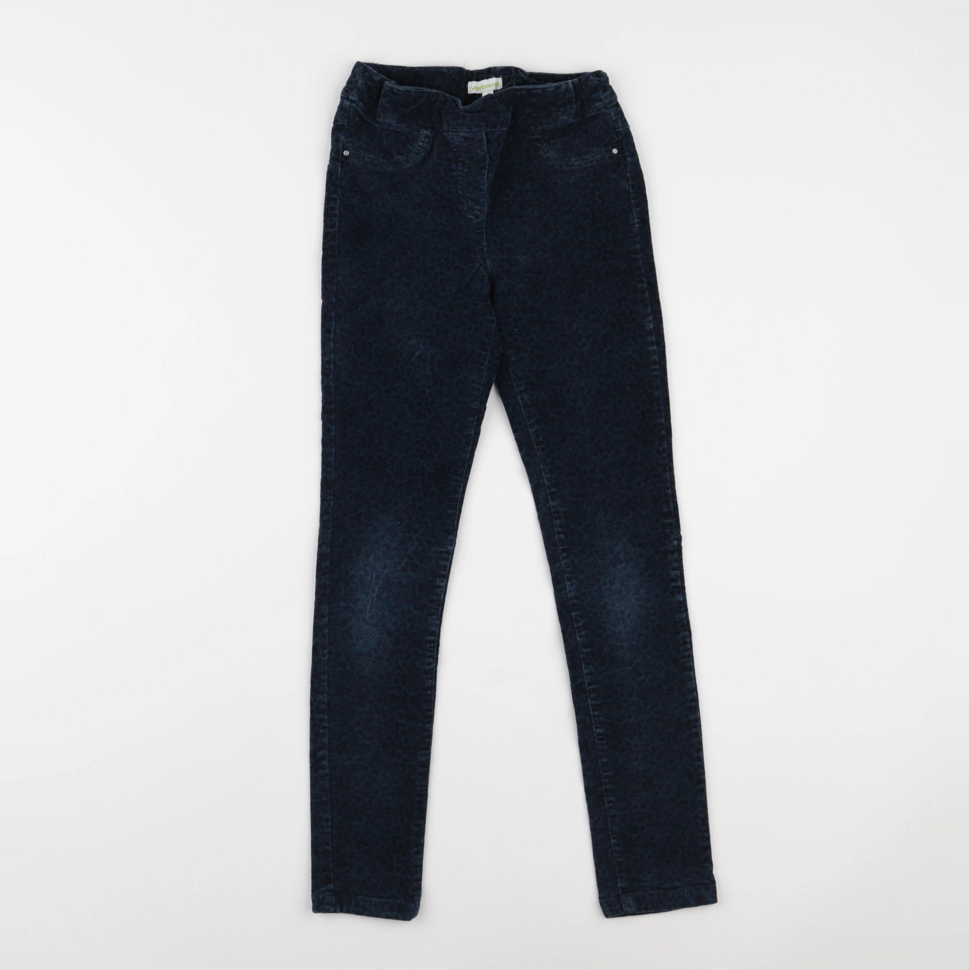 Vertbaudet - pantalon bleu - 8 ans