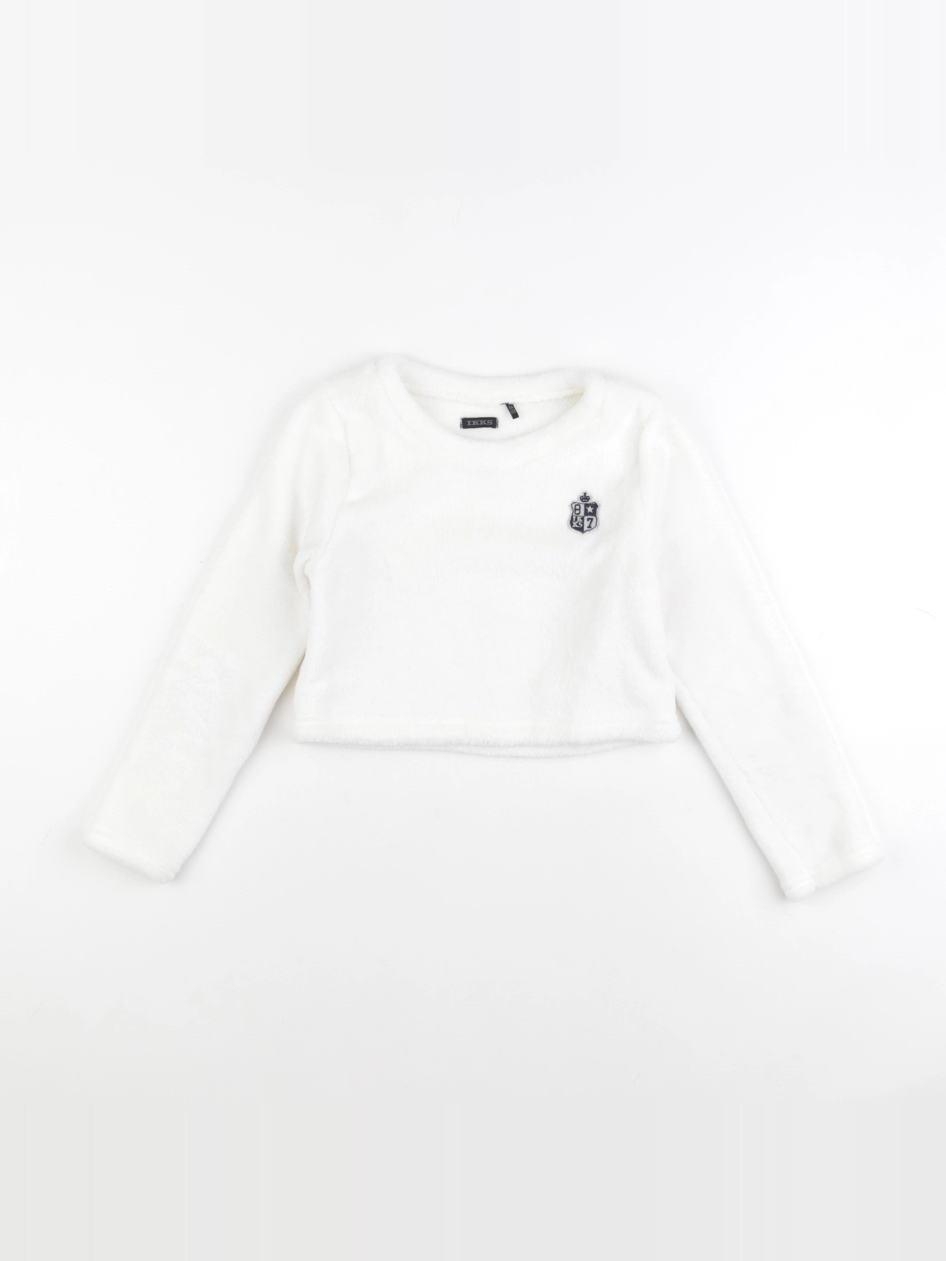 IKKS - polaire blanc - 8 ans