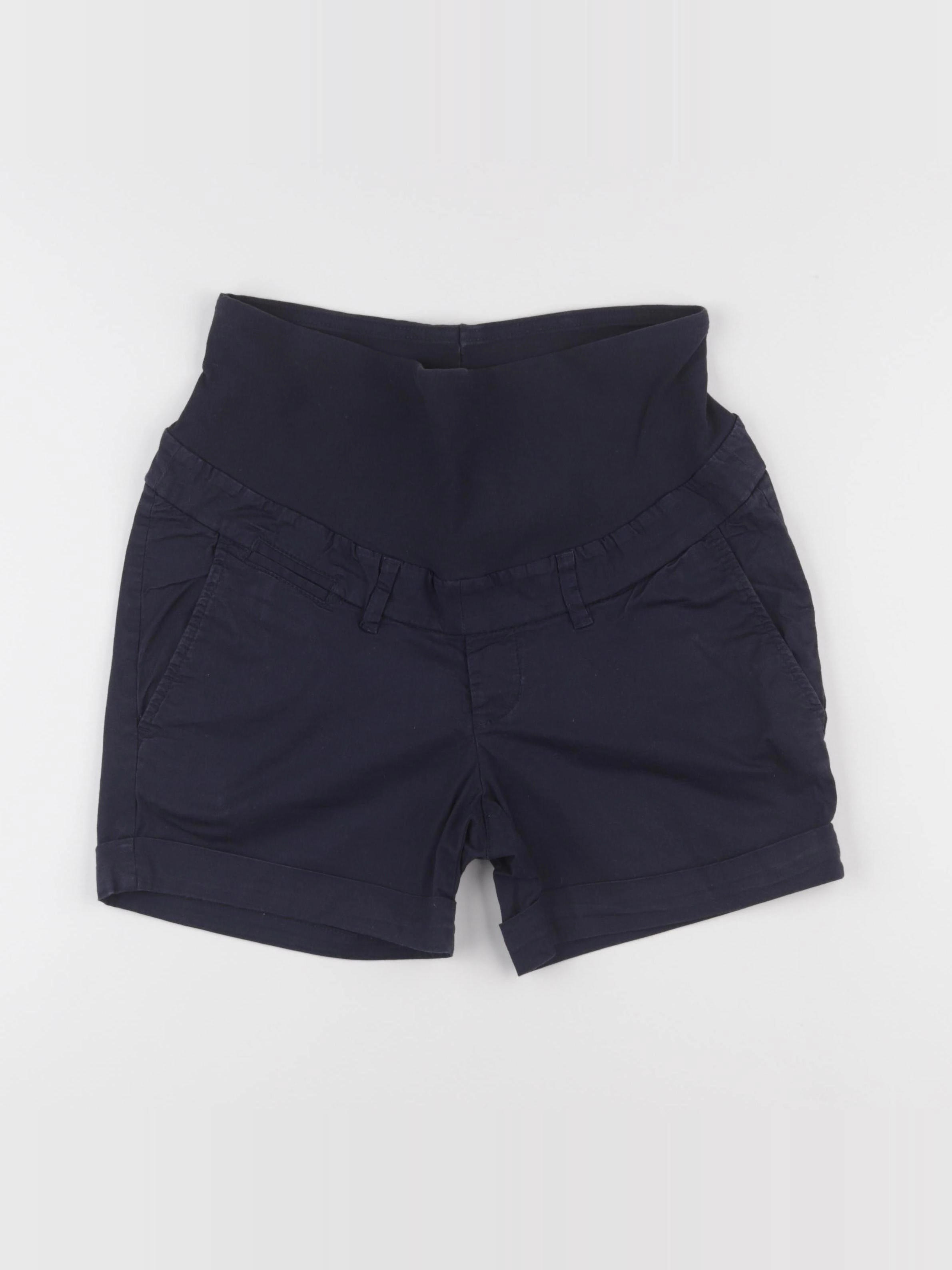 H&M - short grossesse bleu - 36