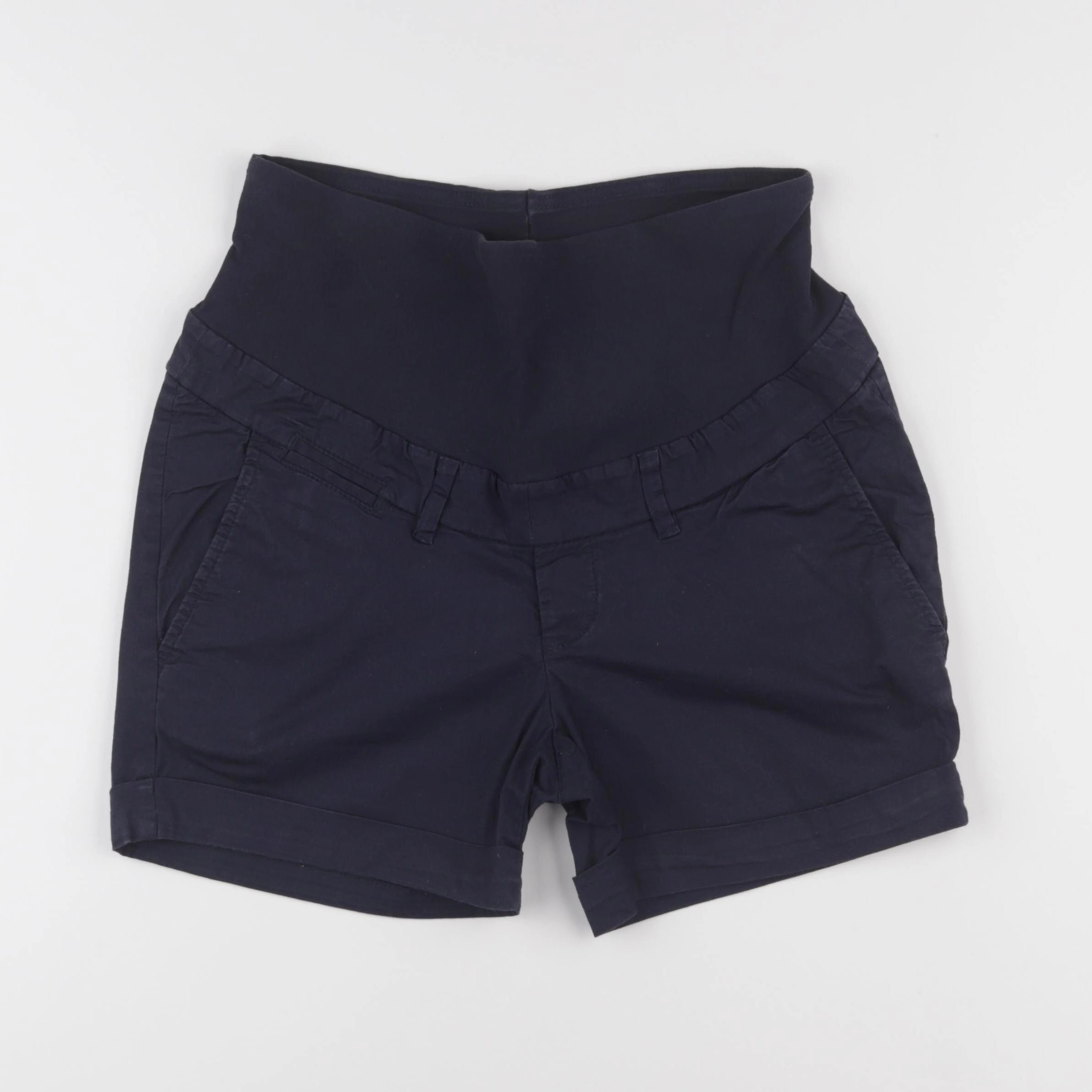 H&M - short grossesse bleu - 36