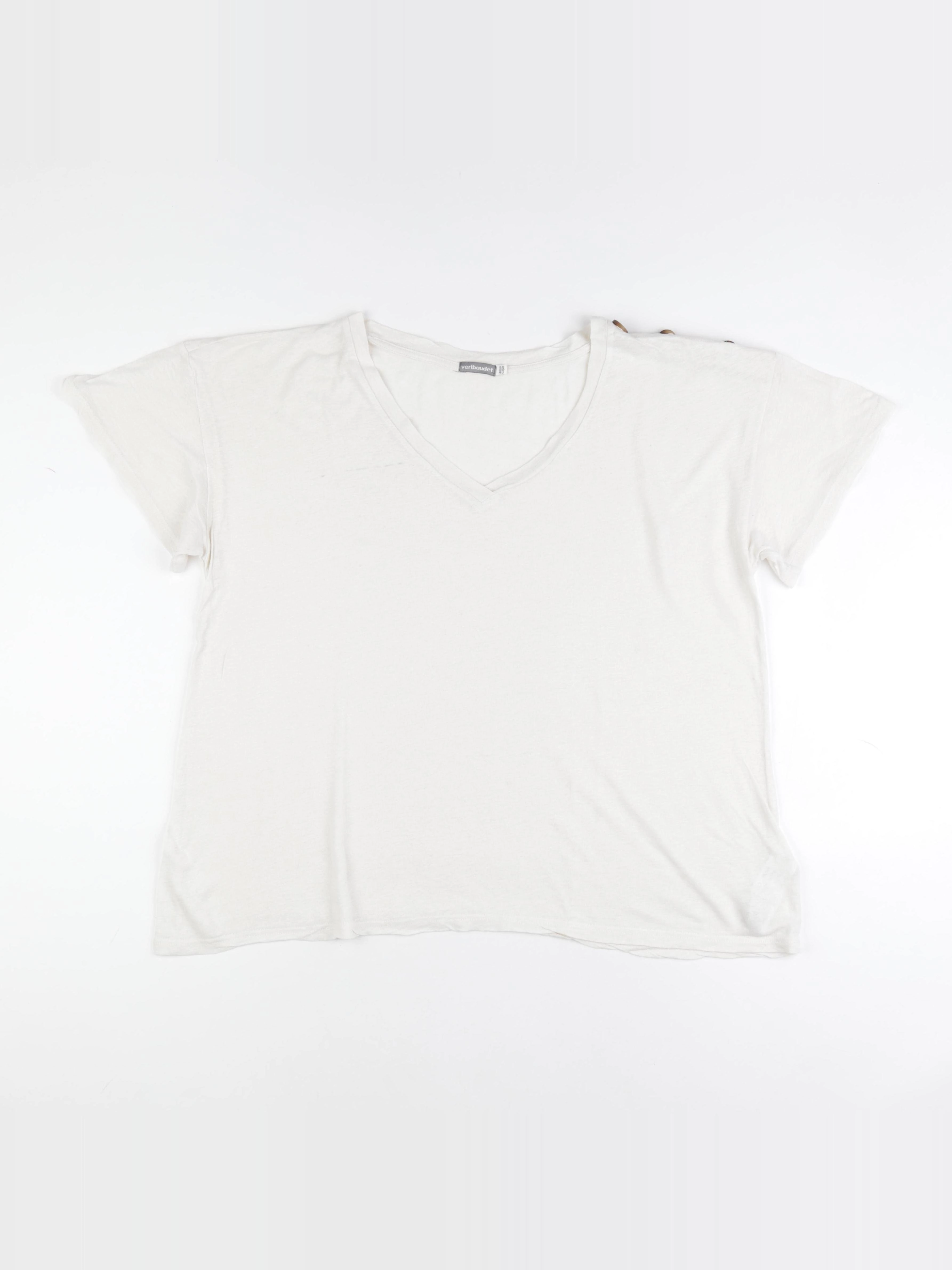 Vertbaudet - tee-shirt grossesse beige - 38 à 40