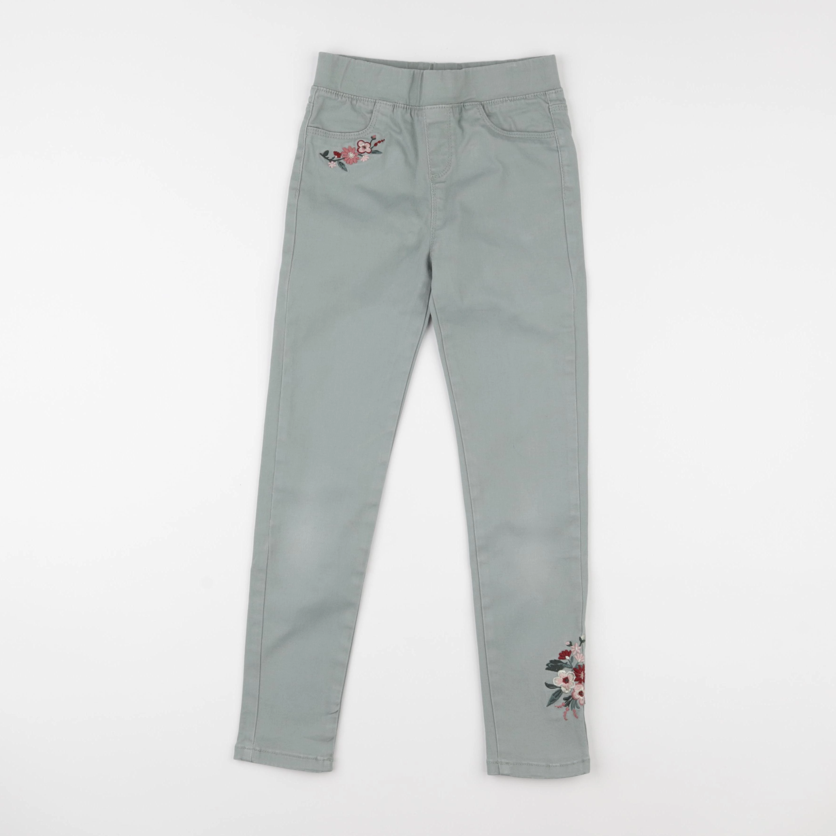Vertbaudet - jegging bleu - 9 ans