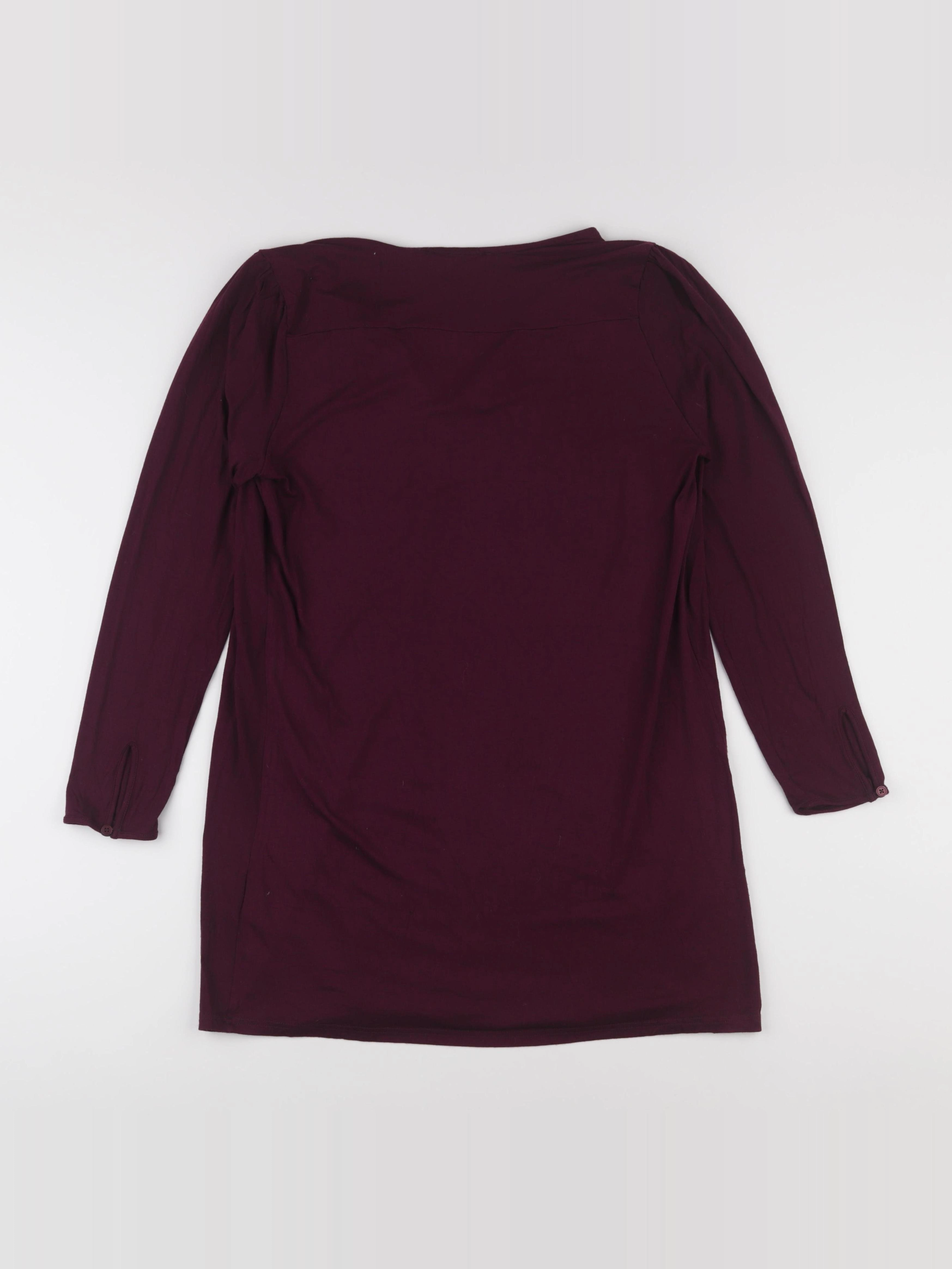 Envie de fraise - tee-shirt grossesse violet - 36 à 38