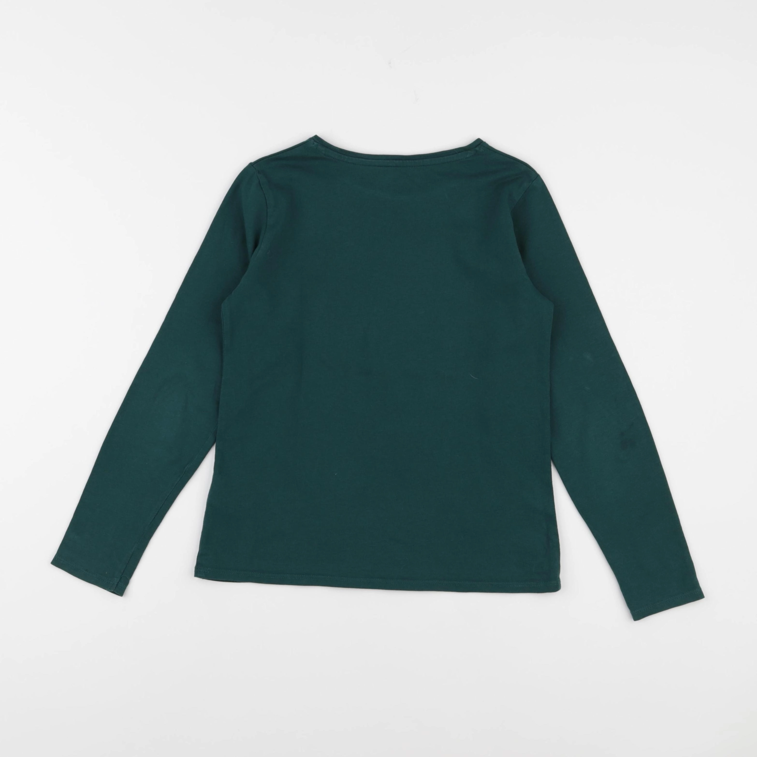 Vertbaudet - tee-shirt vert - 8 ans