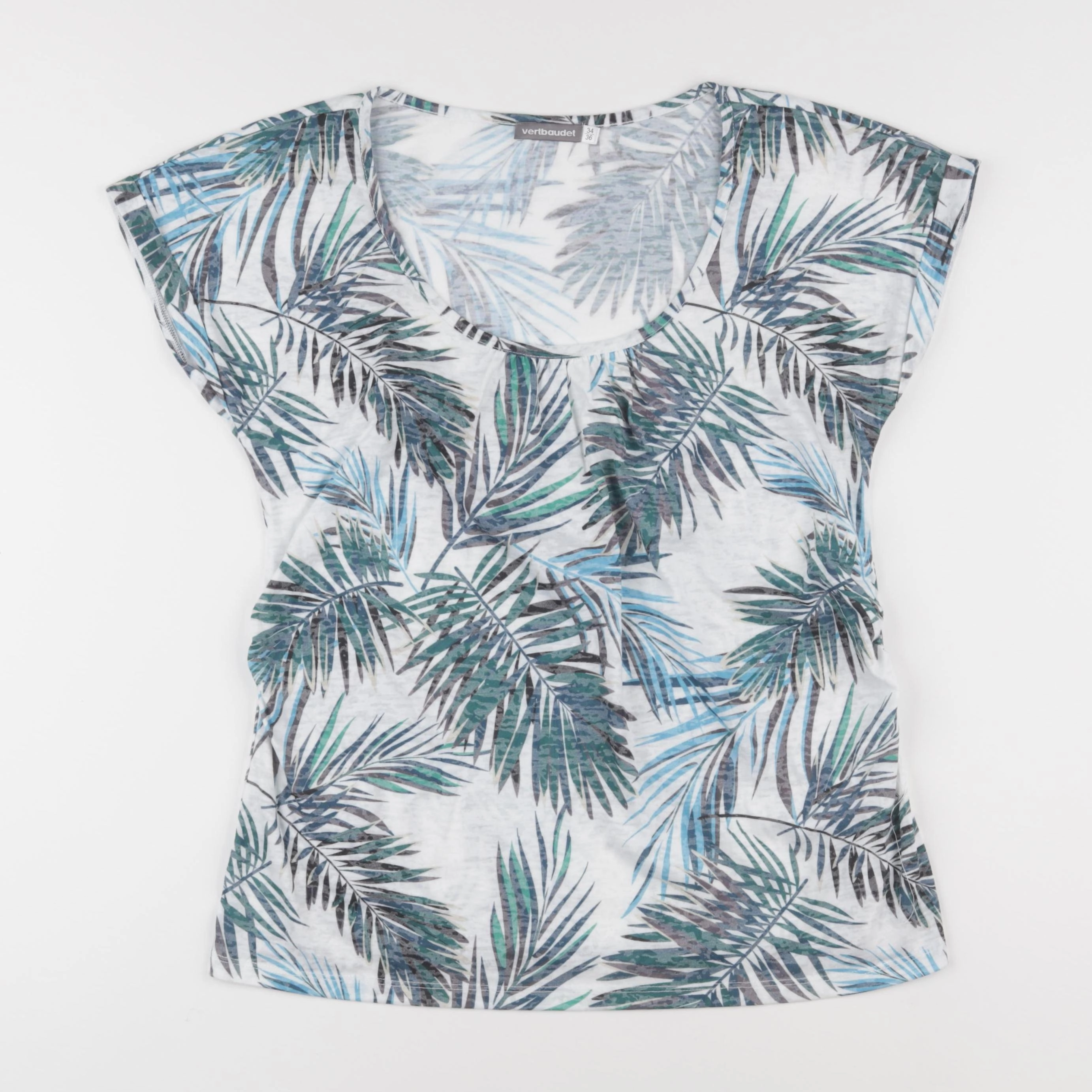 Vertbaudet - tee-shirt grossesse vert - 34 à 36