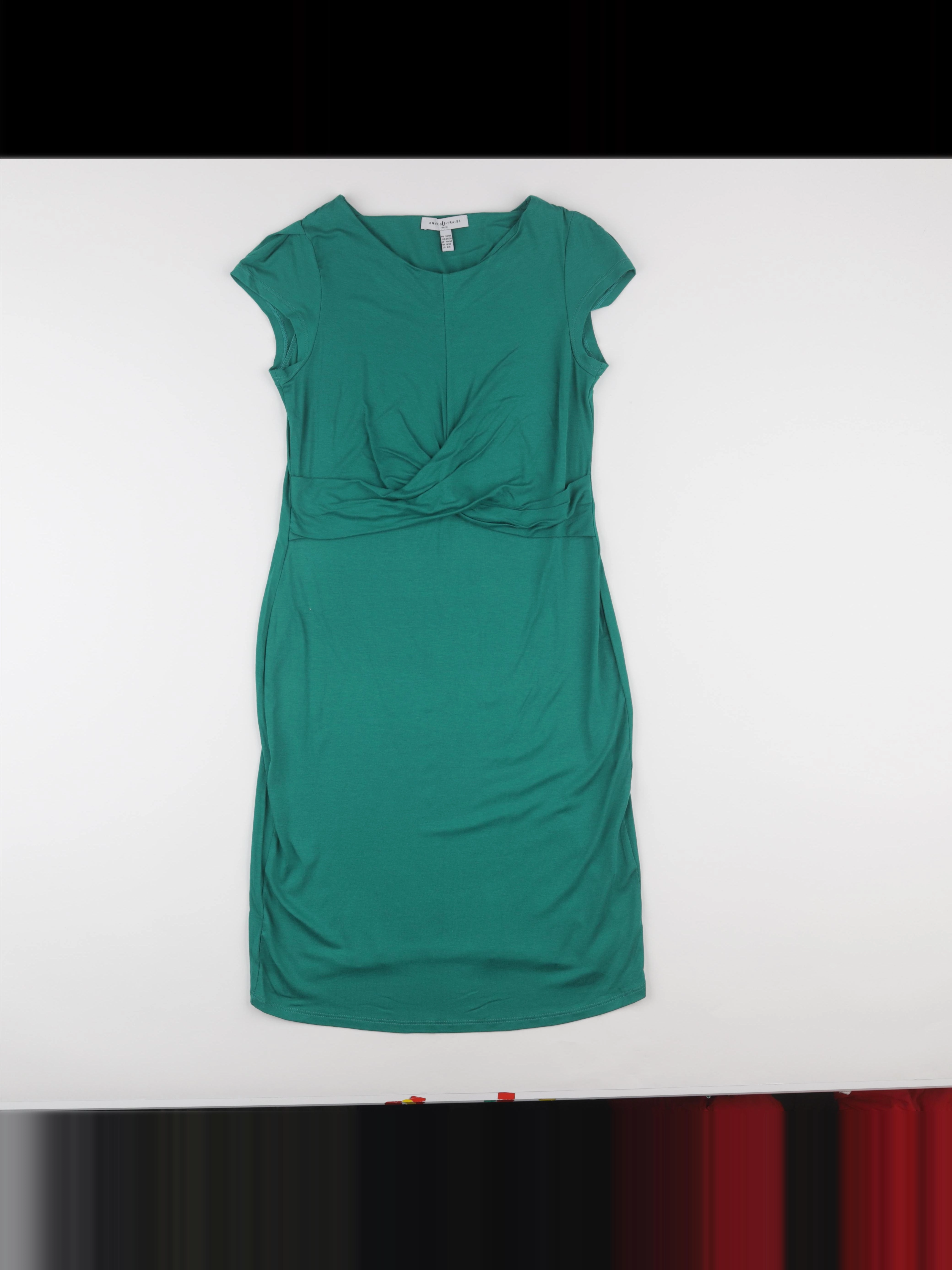 Envie de fraise - robe grossesse vert - 36 à 38