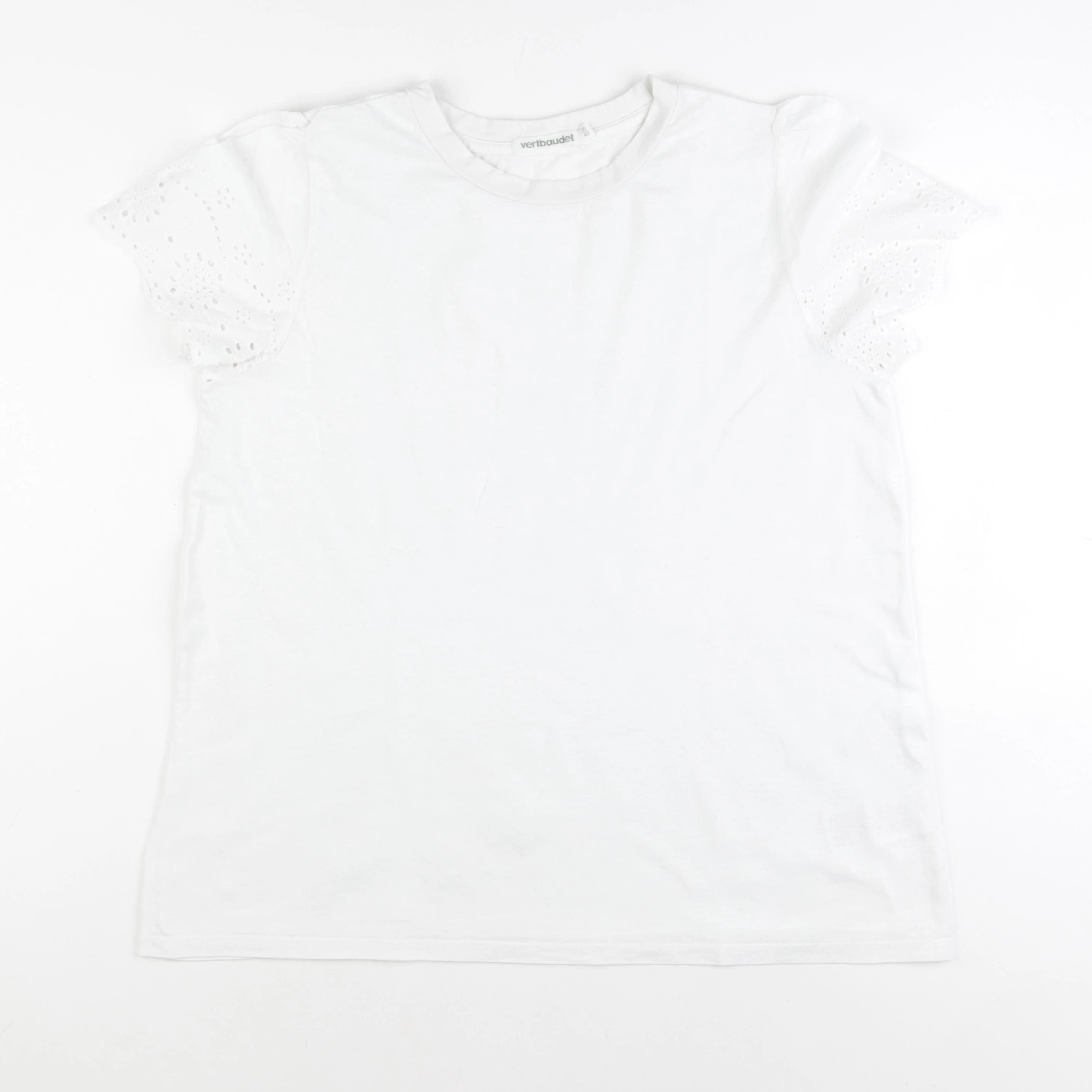 Vertbaudet - tee-shirt grossesse blanc - 38 à 40