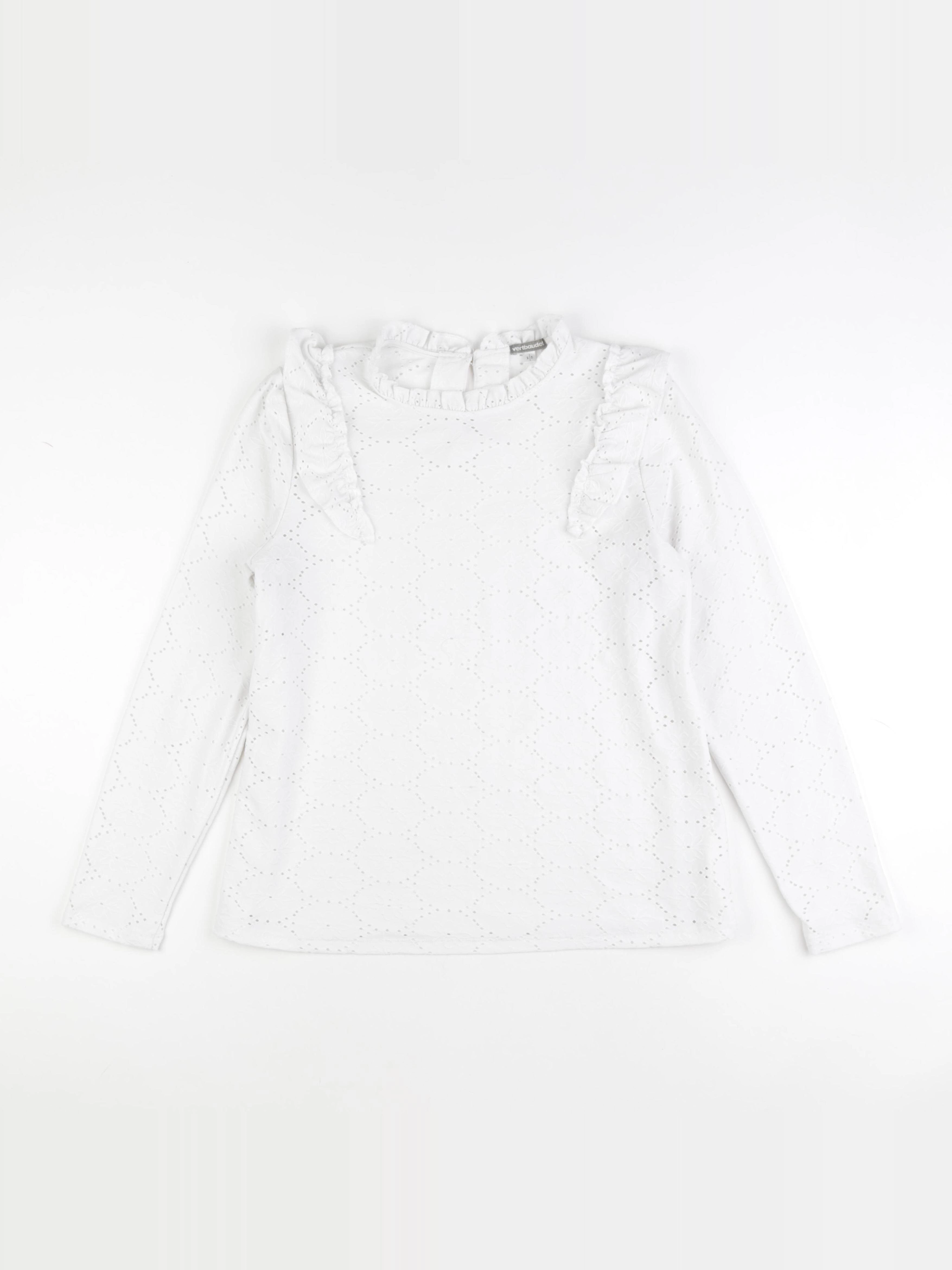 Vertbaudet - tee-shirt grossesse blanc - 42 à 44