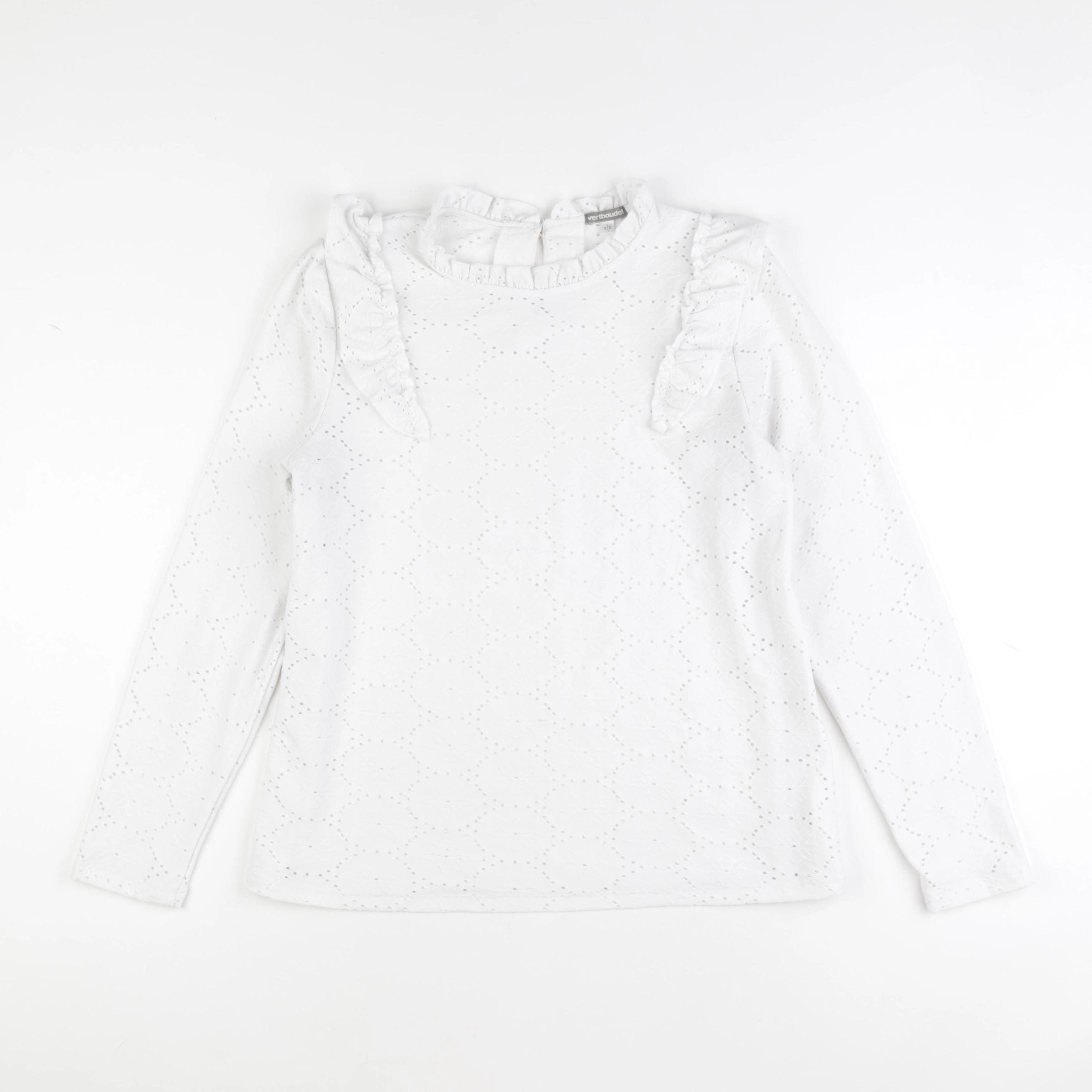 Vertbaudet - tee-shirt grossesse blanc - 42 à 44