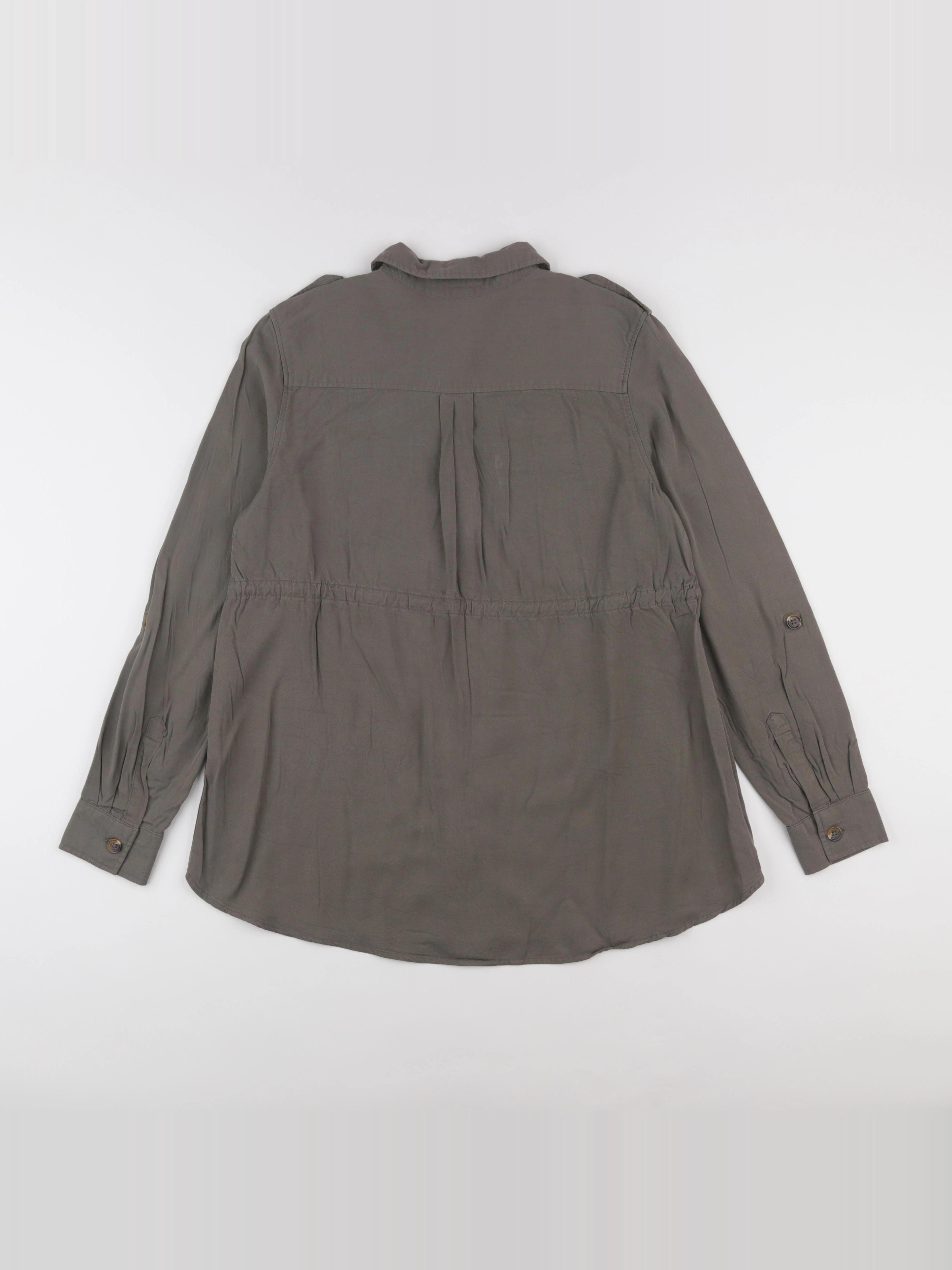 H&M - blouse grossesse vert - s