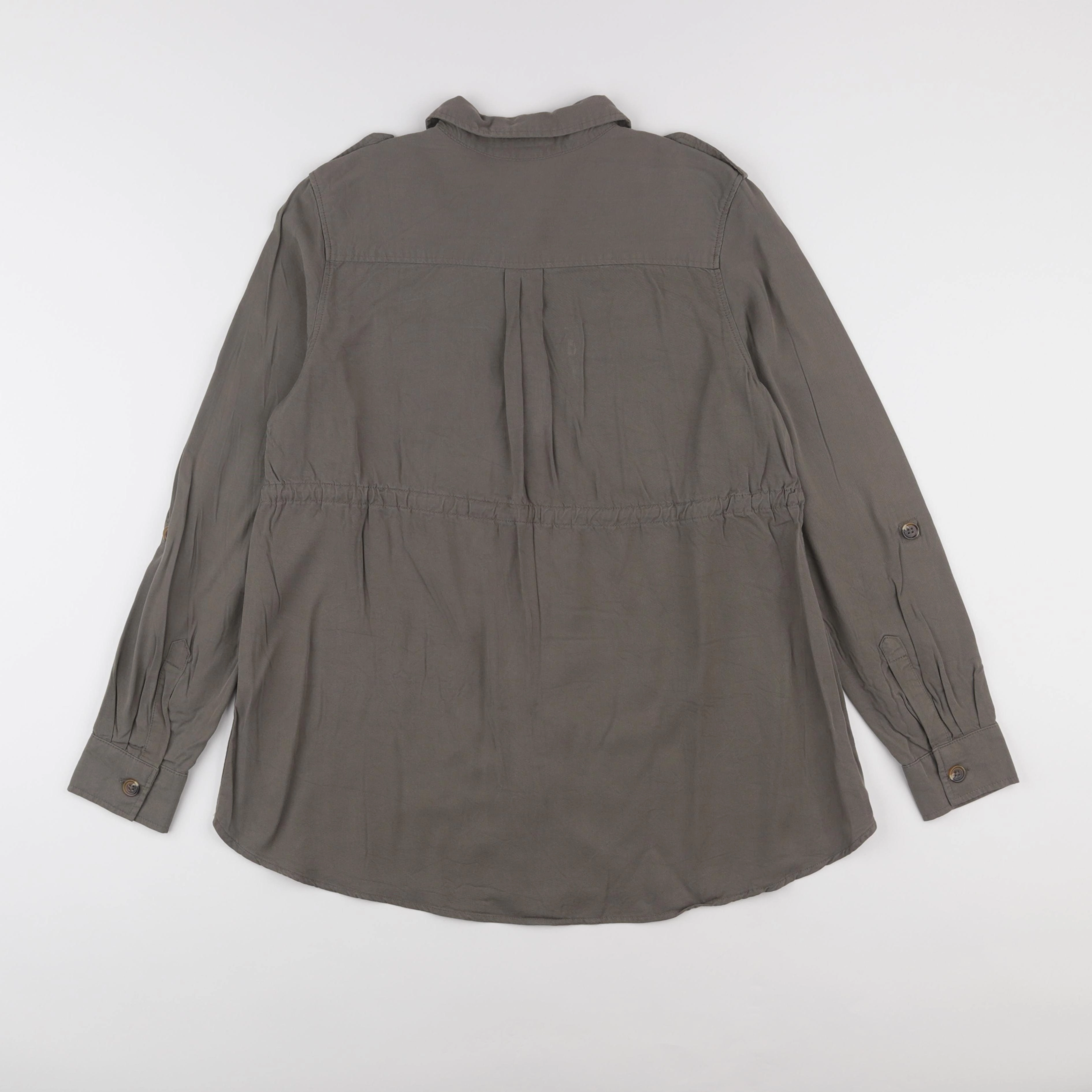 H&M - blouse grossesse vert - s