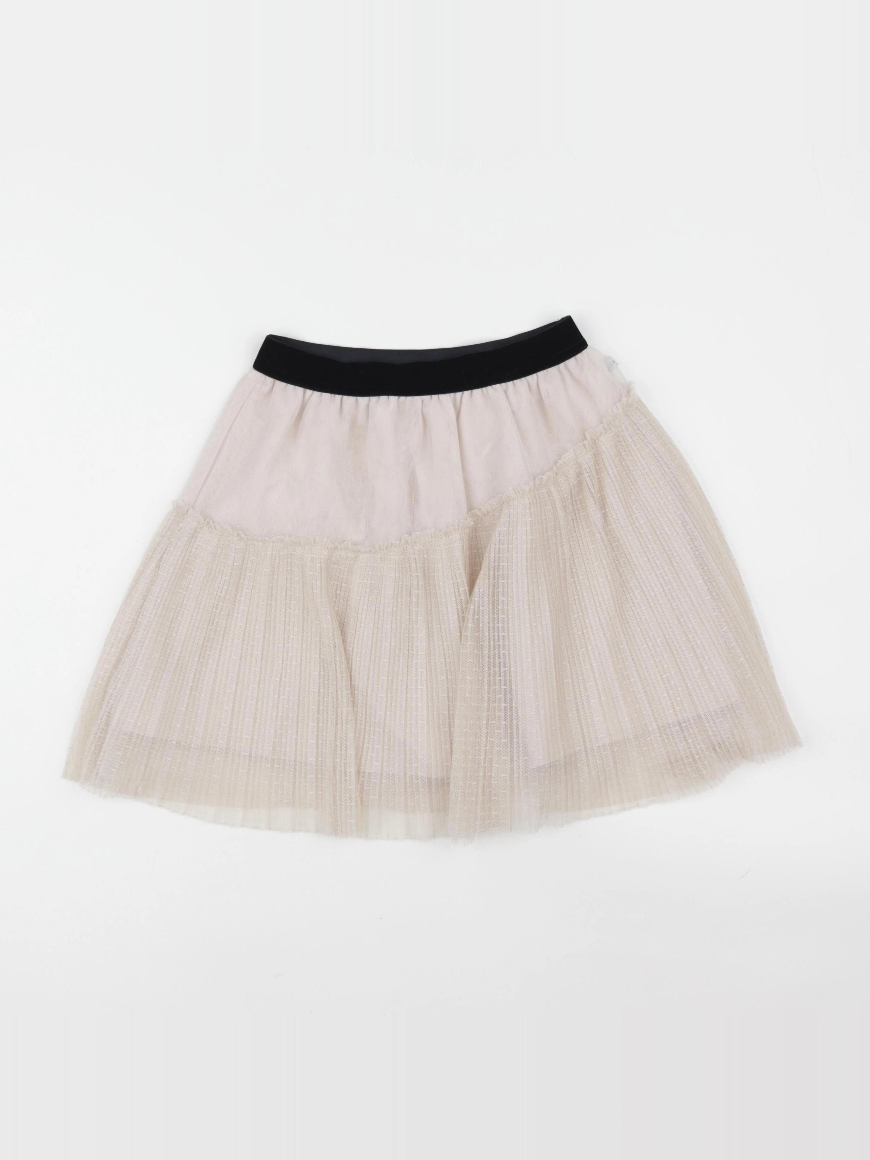 IKKS - jupe beige - 10 ans