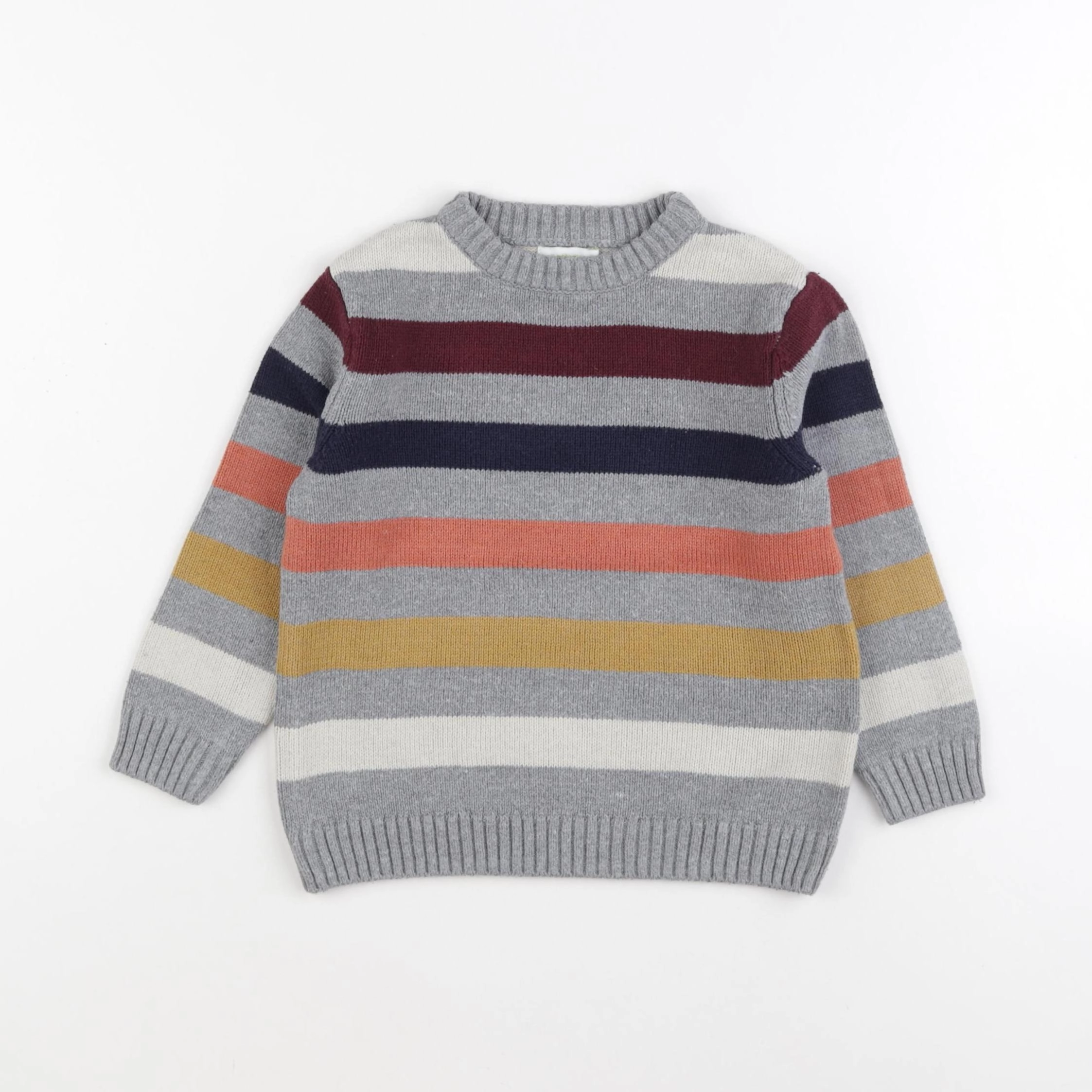 Vertbaudet - pull multicolore - 3 ans