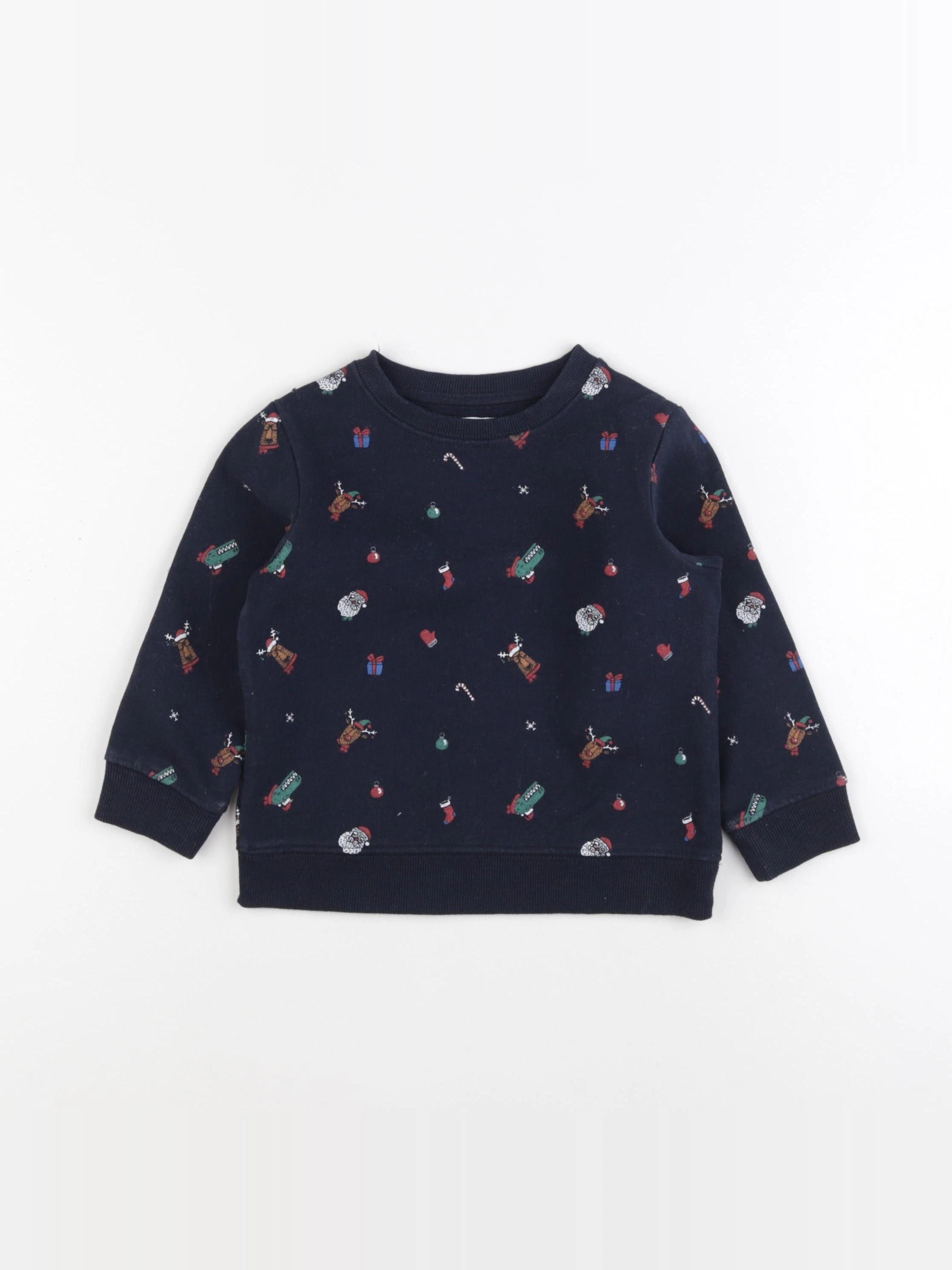 Vertbaudet - sweat bleu - 3 ans