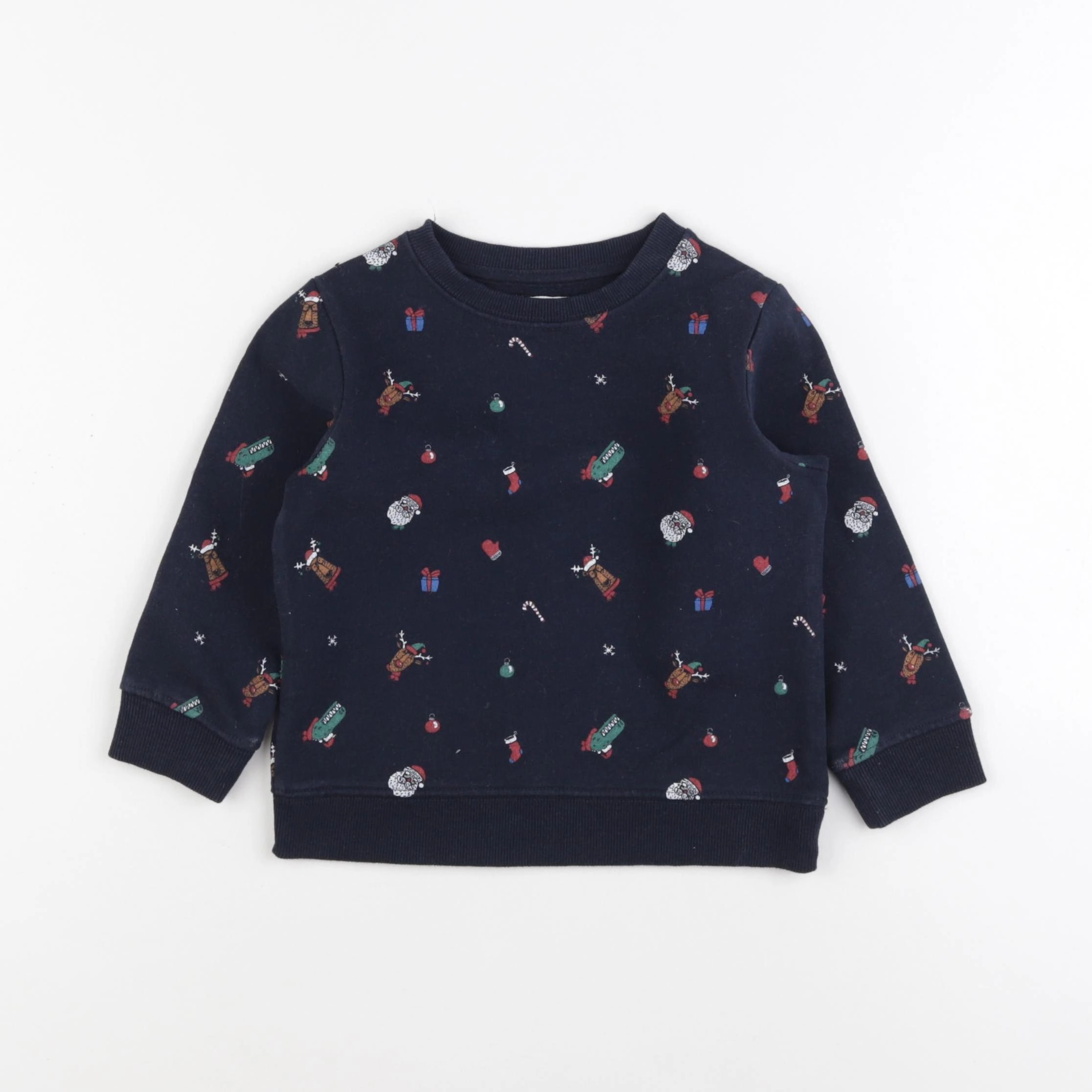Vertbaudet - sweat bleu - 3 ans