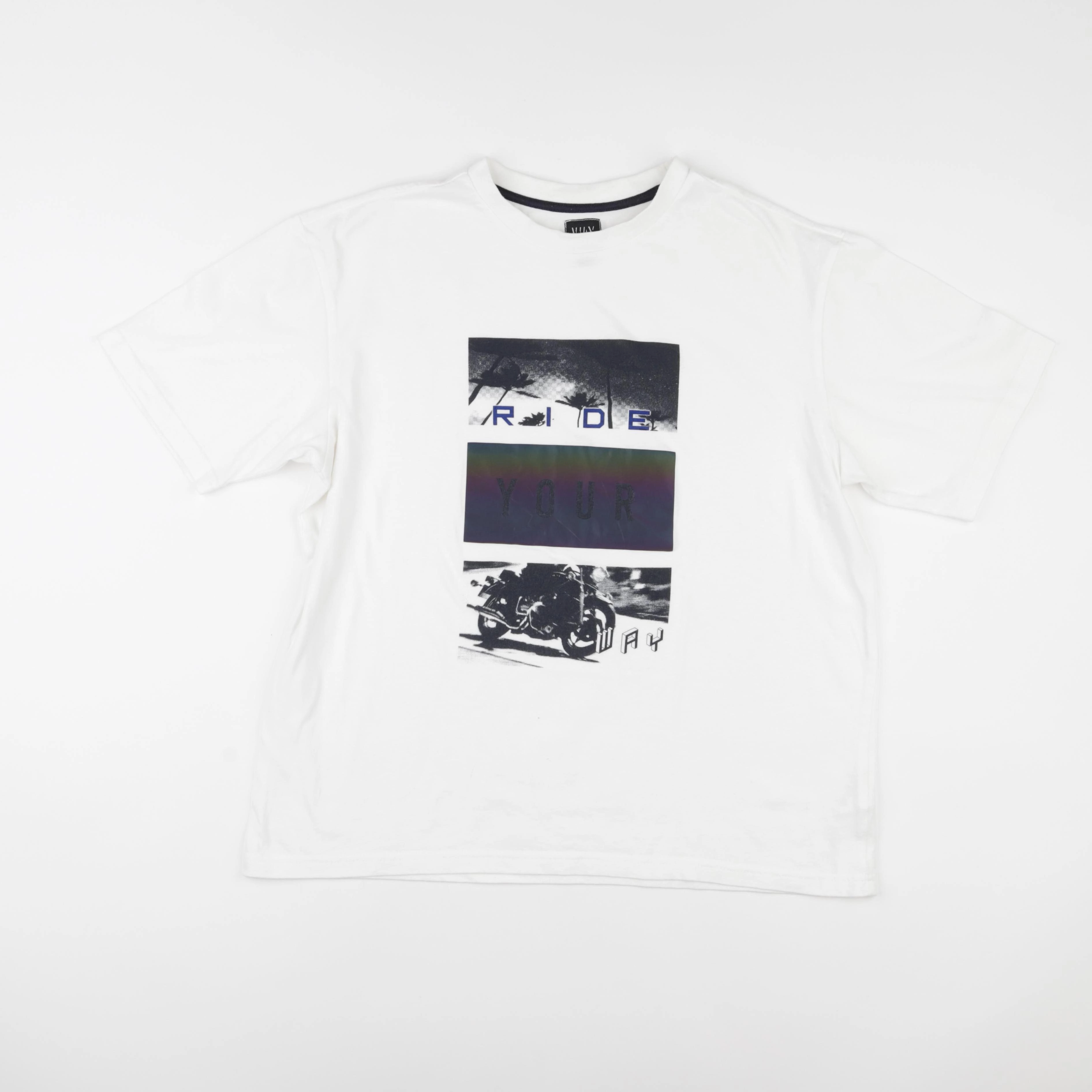 IKKS - tee-shirt blanc - 14 ans
