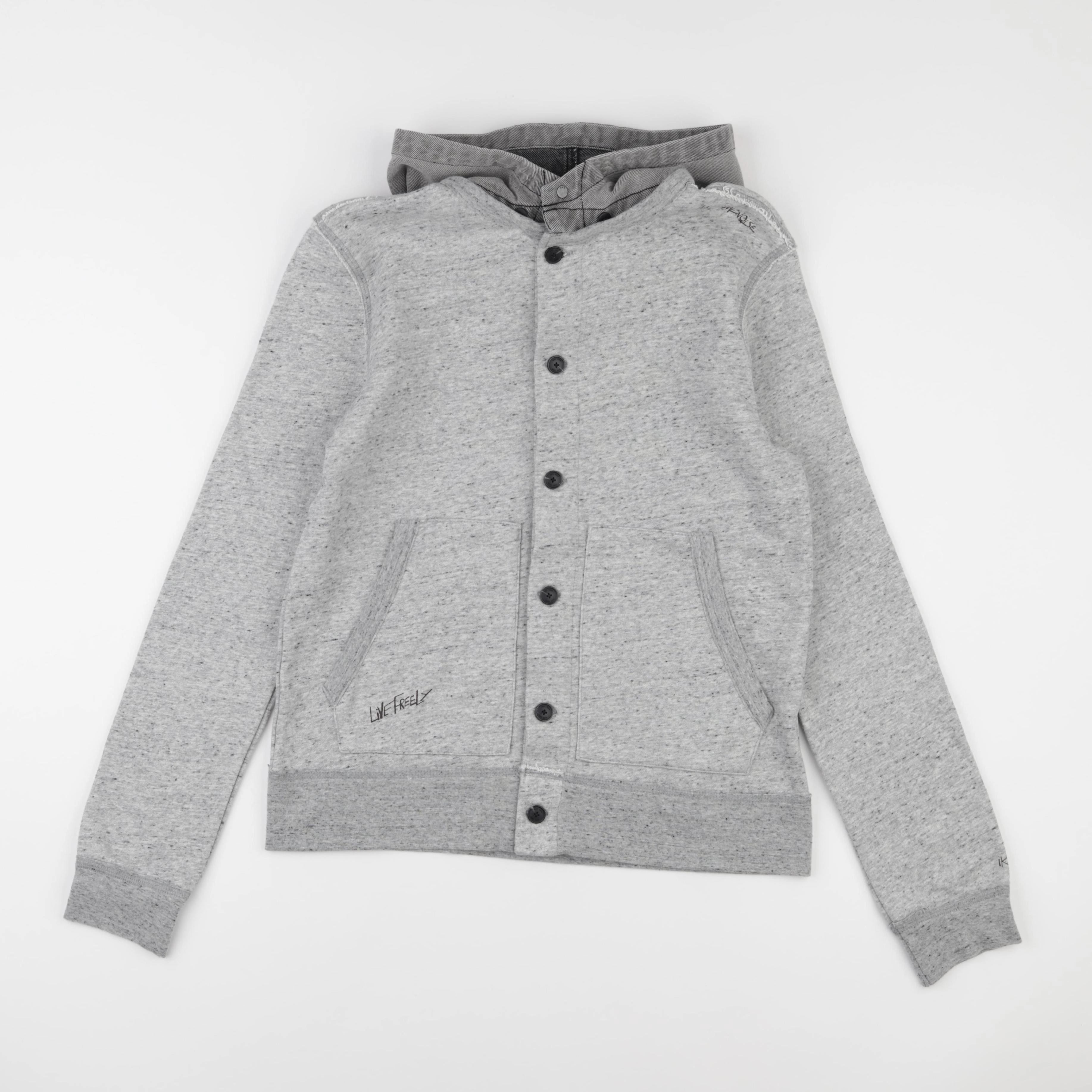 IKKS - sweat gris - 14 ans