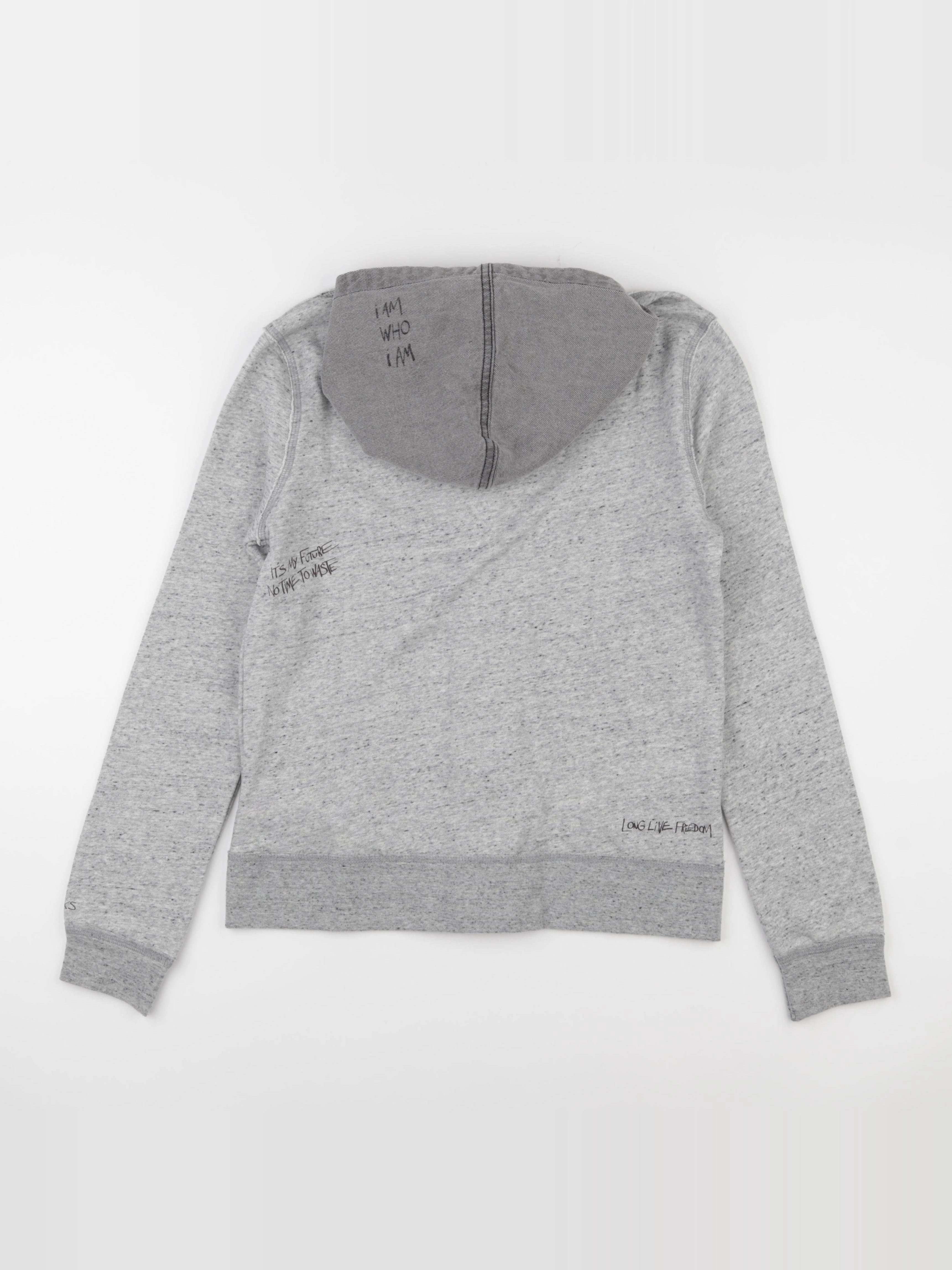 IKKS - sweat gris - 14 ans