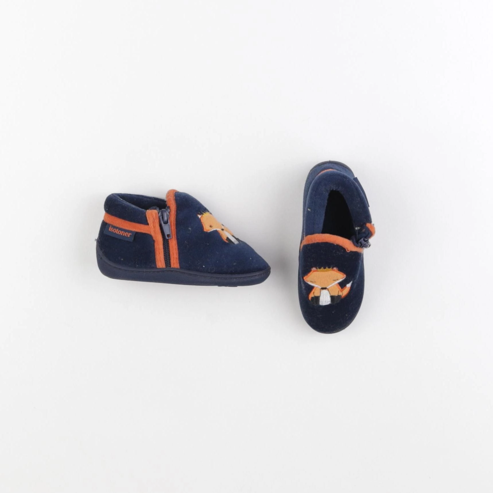 Isotoner - chaussons bleu - pointure 24
