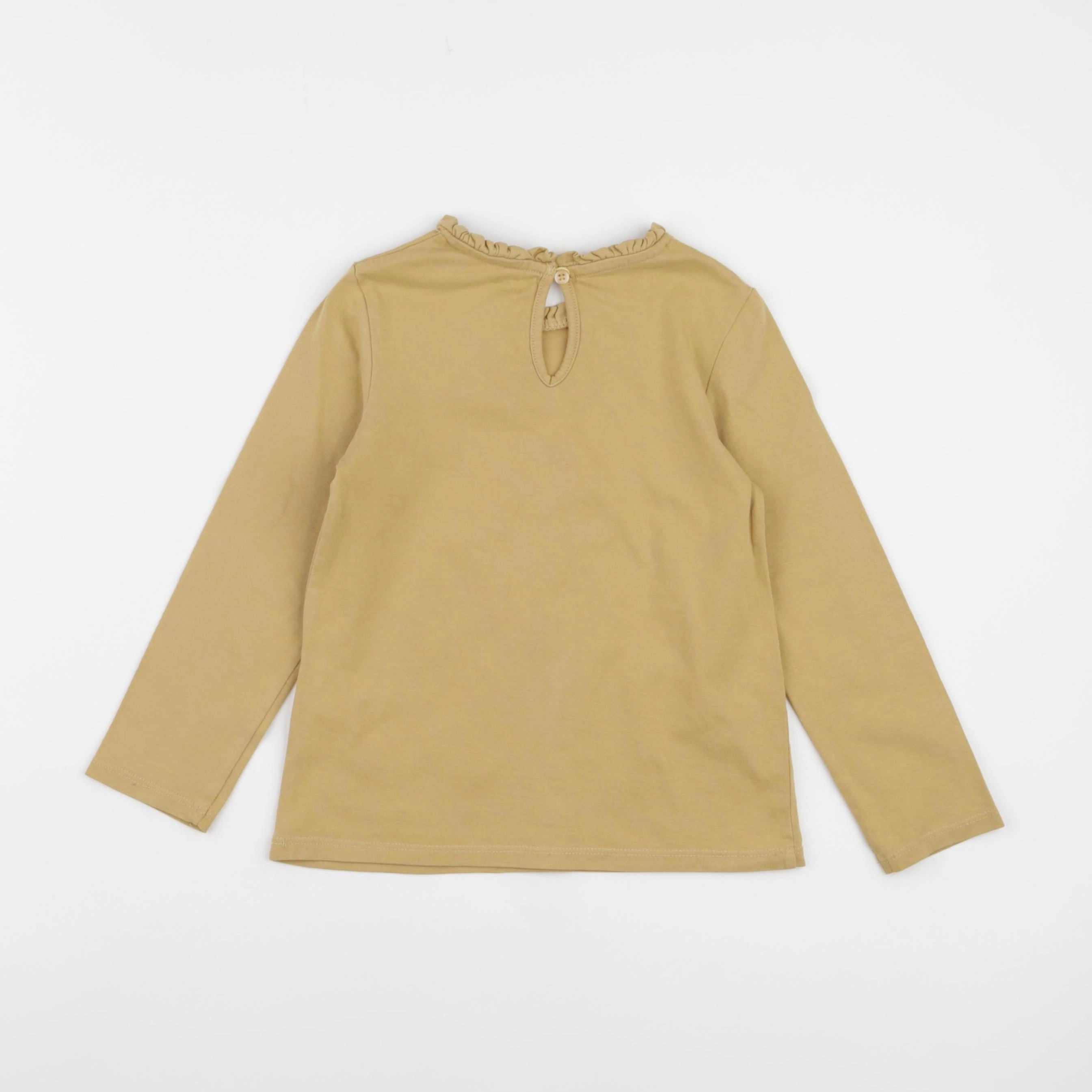 Vertbaudet - tee-shirt jaune - 4 ans
