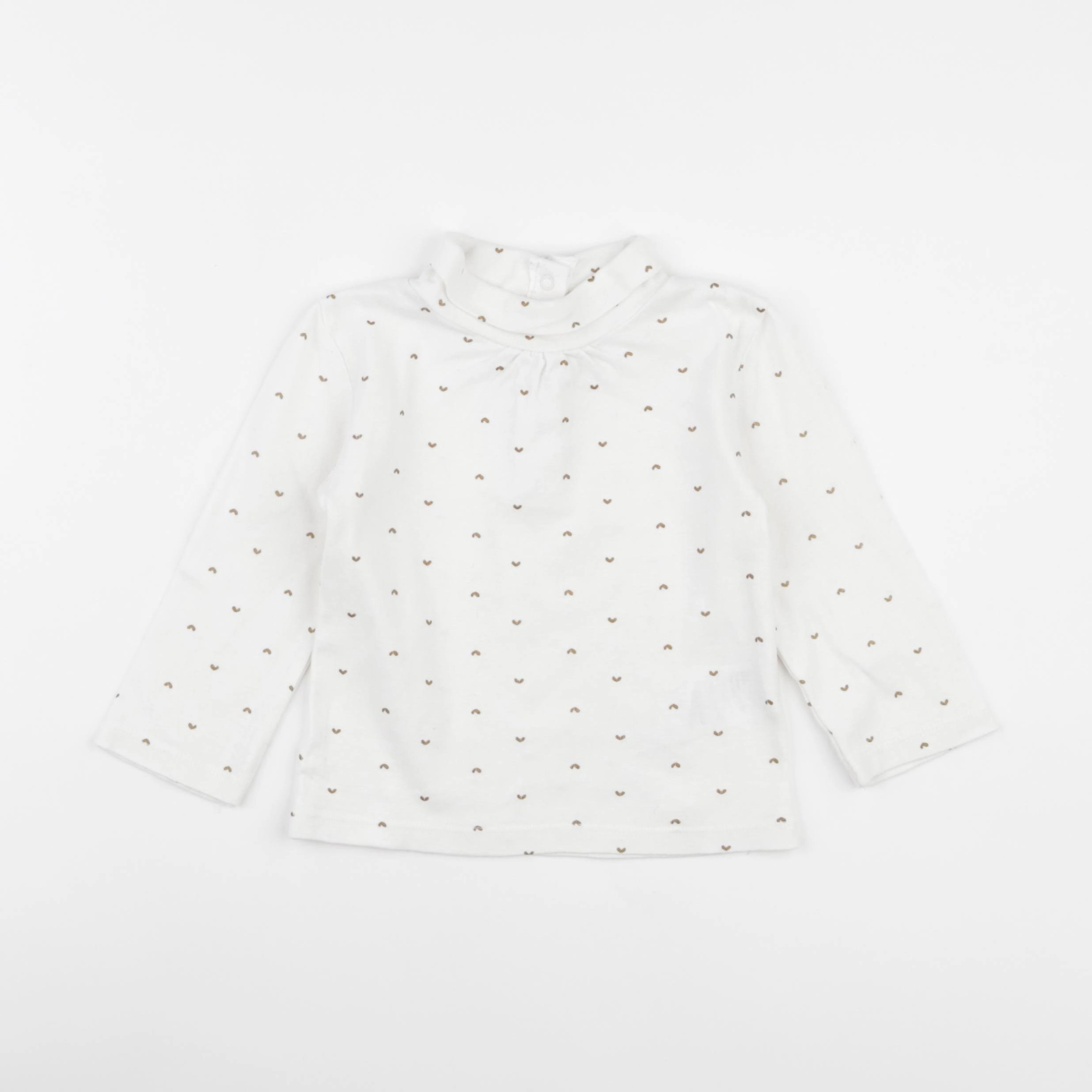 Vertbaudet - sous-pull blanc - 2 ans