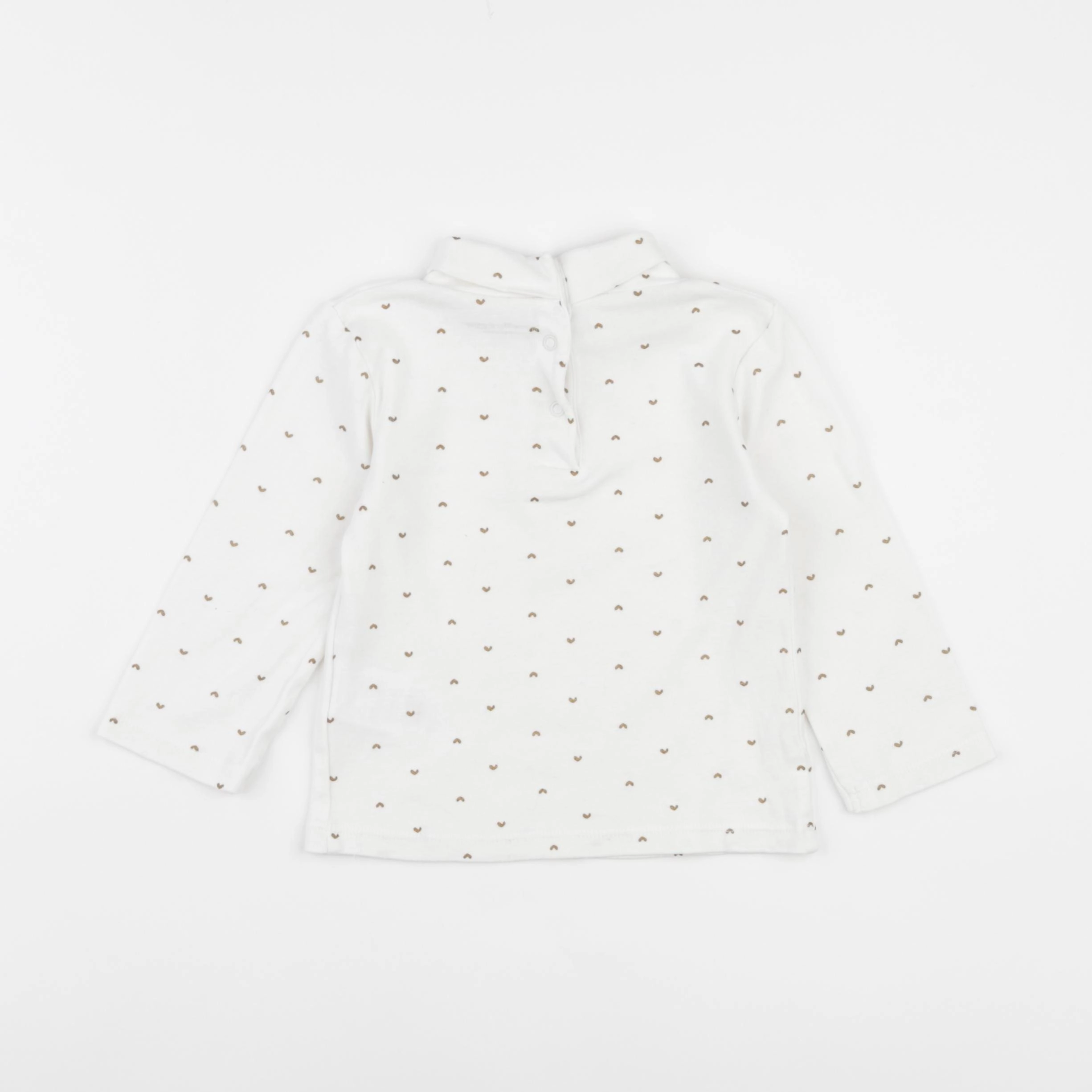 Vertbaudet - sous-pull blanc - 2 ans