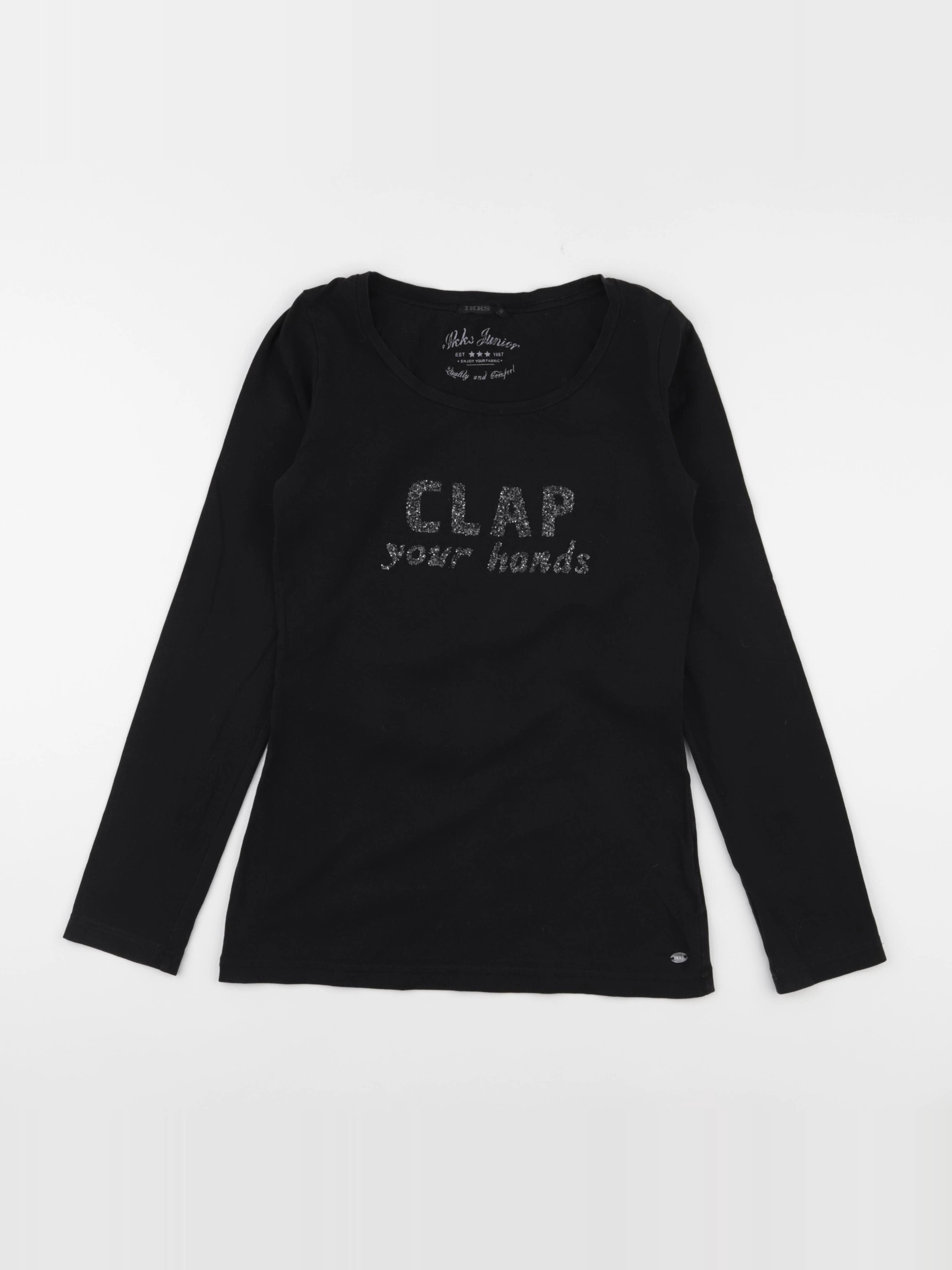 IKKS - tee-shirt noir - 12 ans