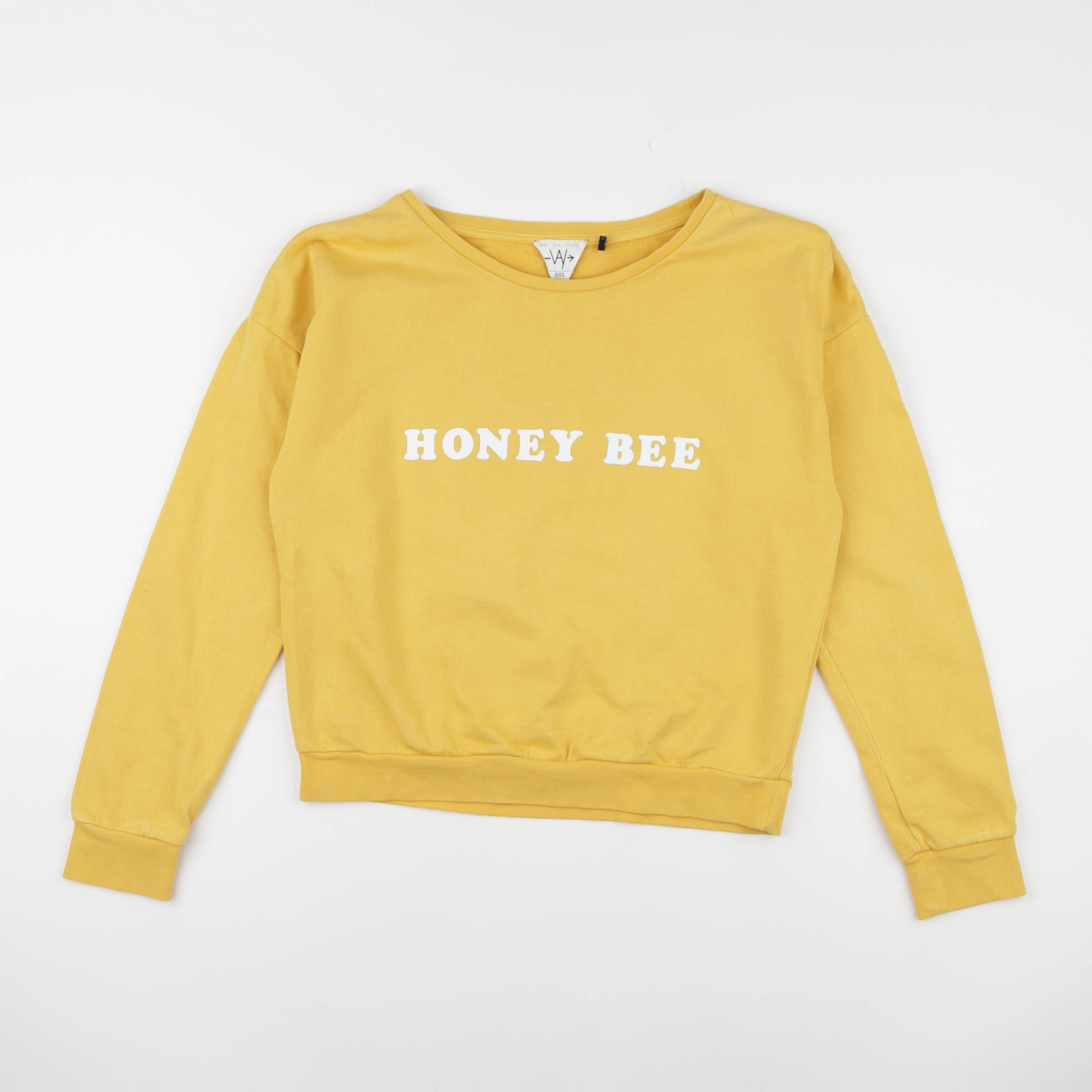 IKKS - sweat jaune - 14 ans