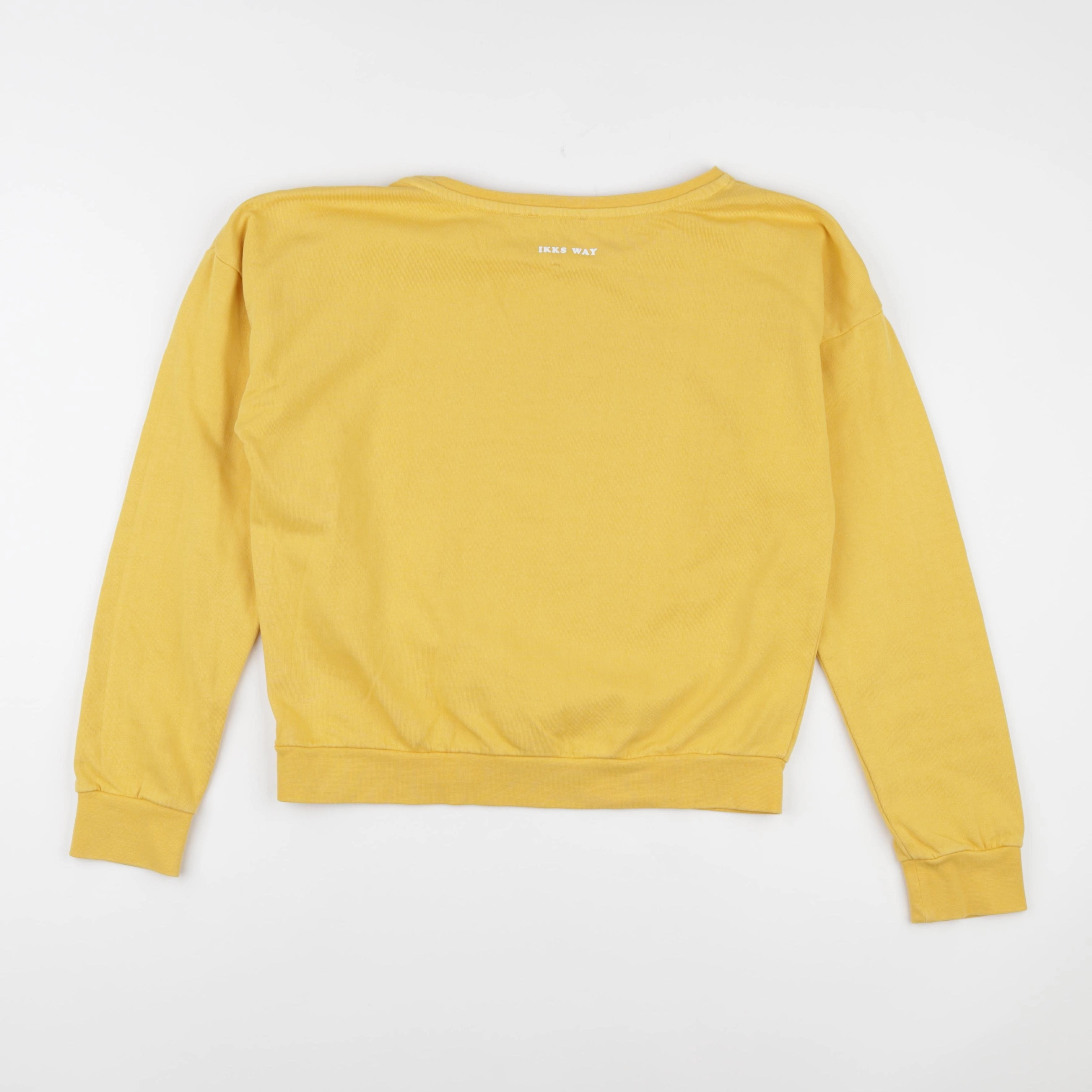 IKKS - sweat jaune - 14 ans